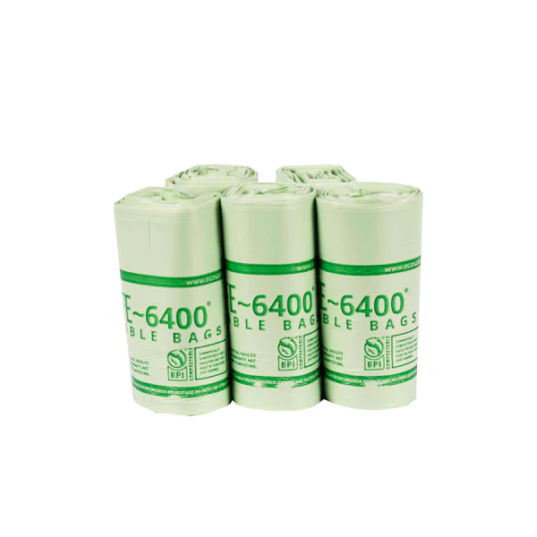 20x22" COMPOSTABLE BIN LINER, 0.6 MIL - Image 2