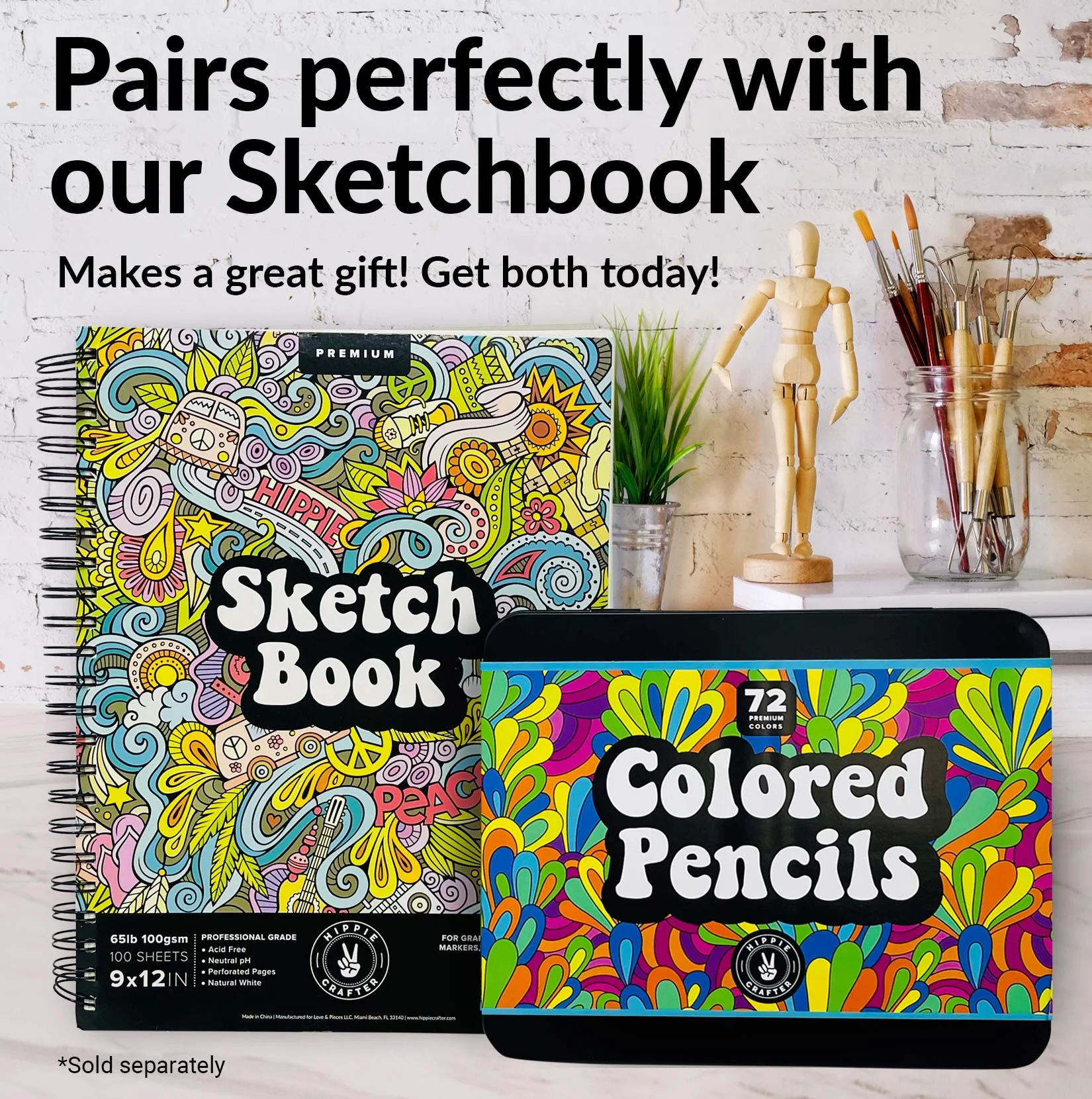 72 Pc Professional Colored Pencils Set - Image 8