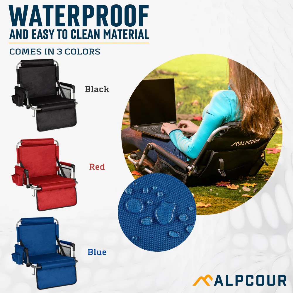 Alpcour Foldable Stadium Seat - Image 5
