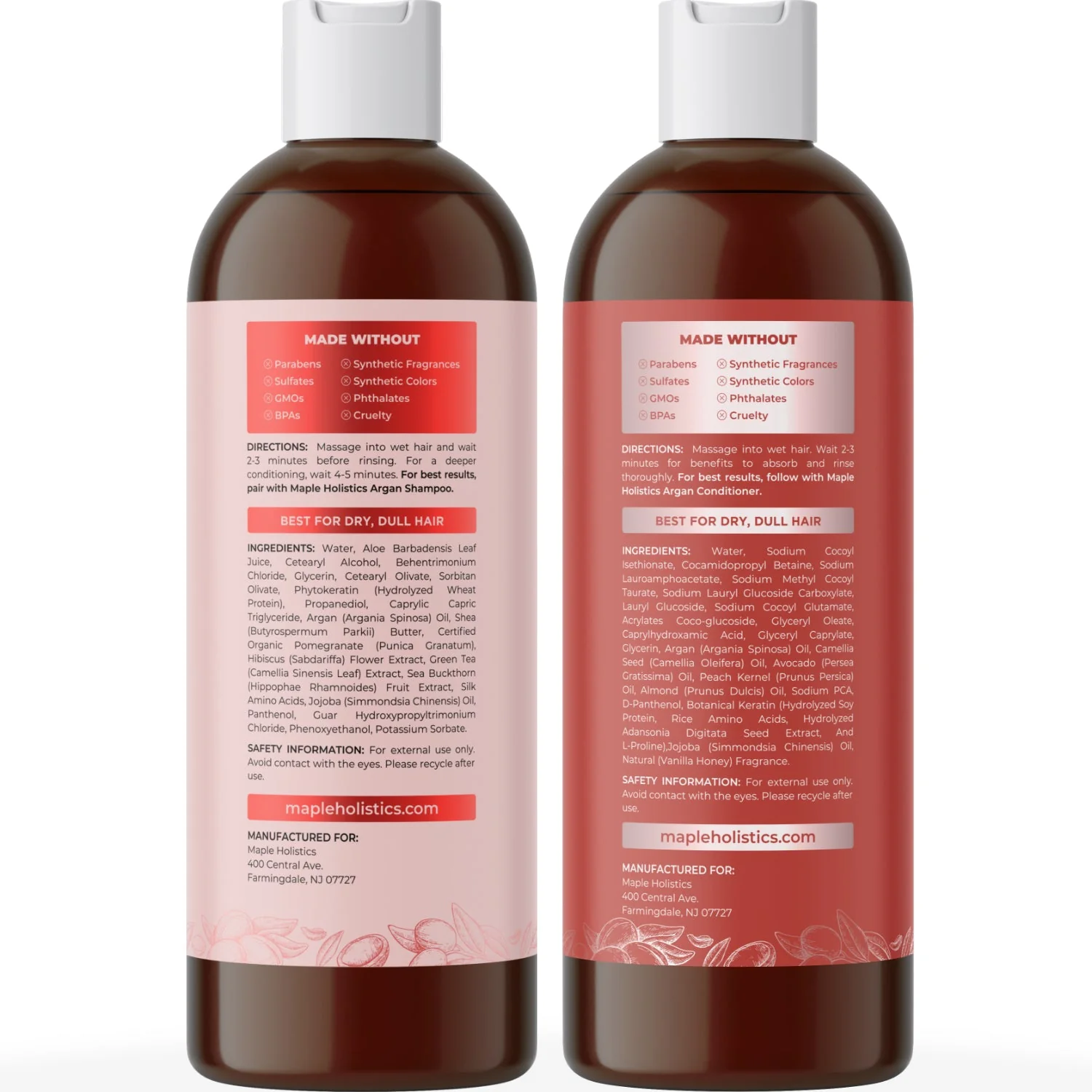 Argan Shampoo and Conditioner Set - Image 13