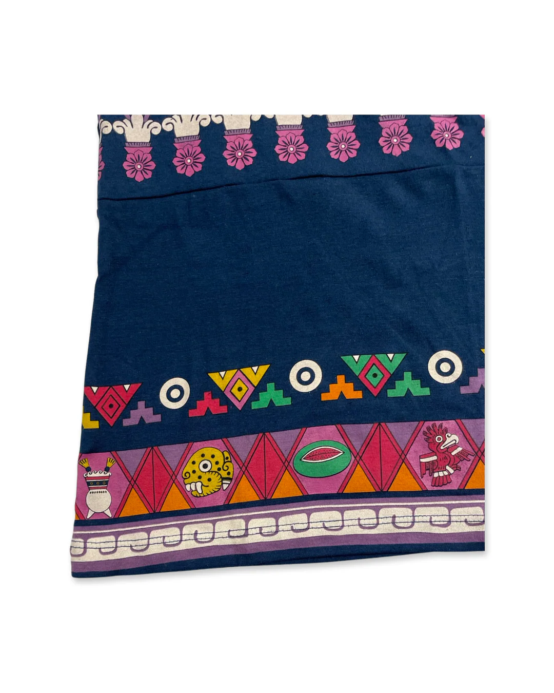 Aztec Women's Sleeveless Top, Blue - Image 5