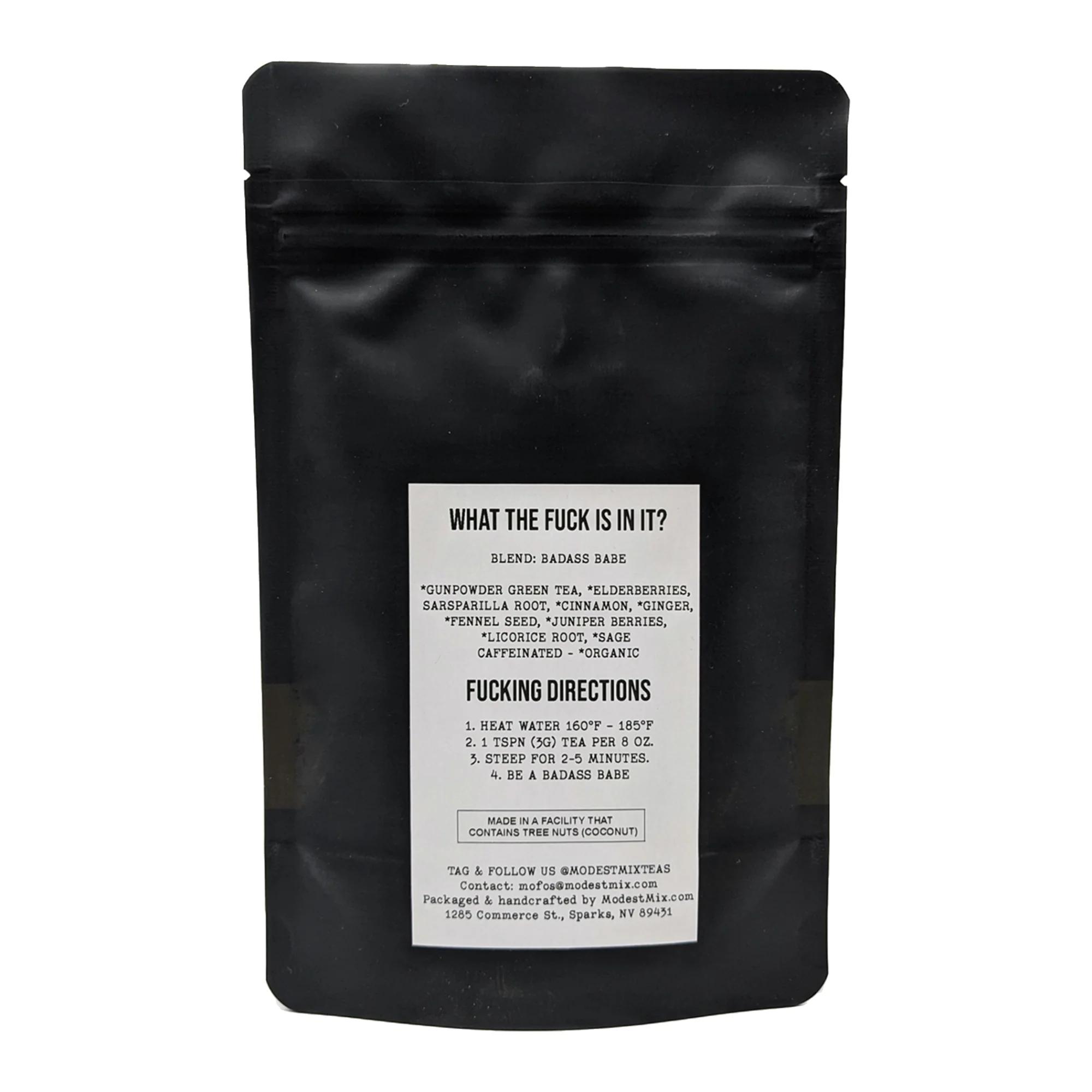 Badass Babe - Earthy, smooth & spiced green tea blend - Image 3