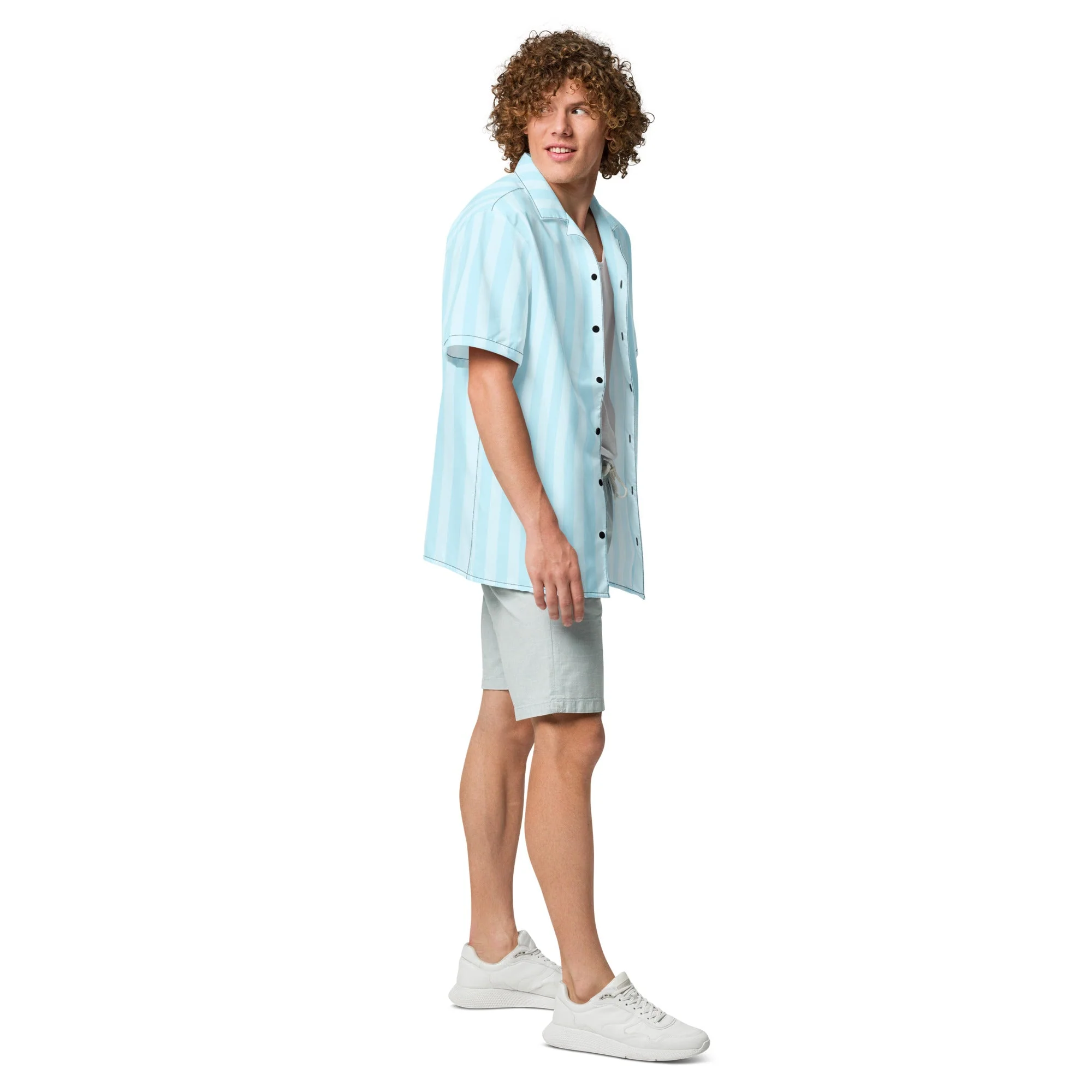 Bahama Breeze Hawaiian Button Shirt: Embrace Summer in Sustainable Style - Image 3