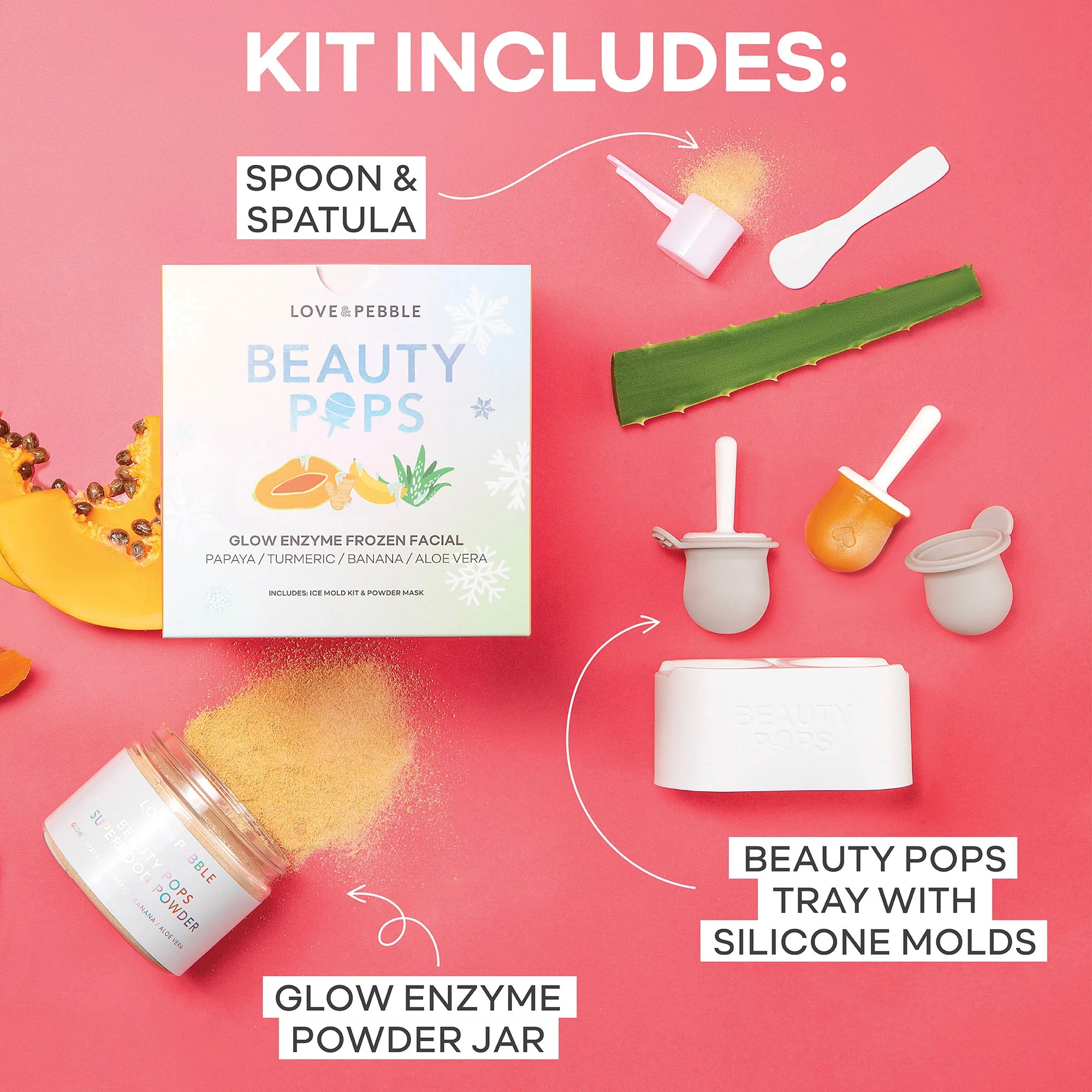 BEAUTY POPS™ Glow Enzyme Frozen Mask Kit - Image 4