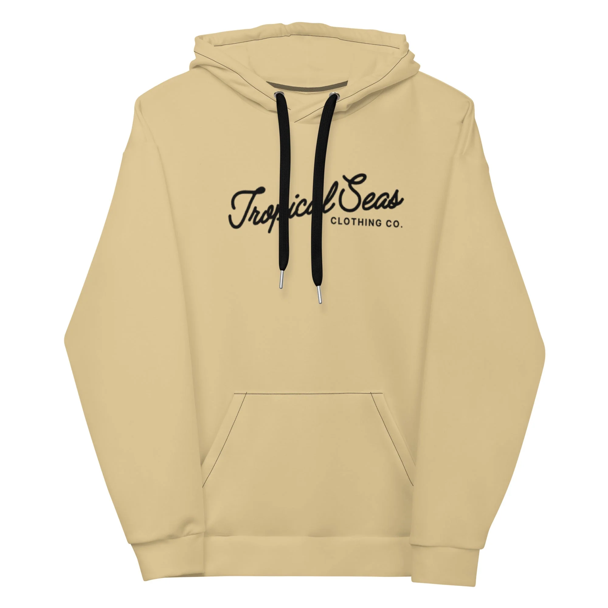 Beige Tropical Seas Hoodie - Image 2