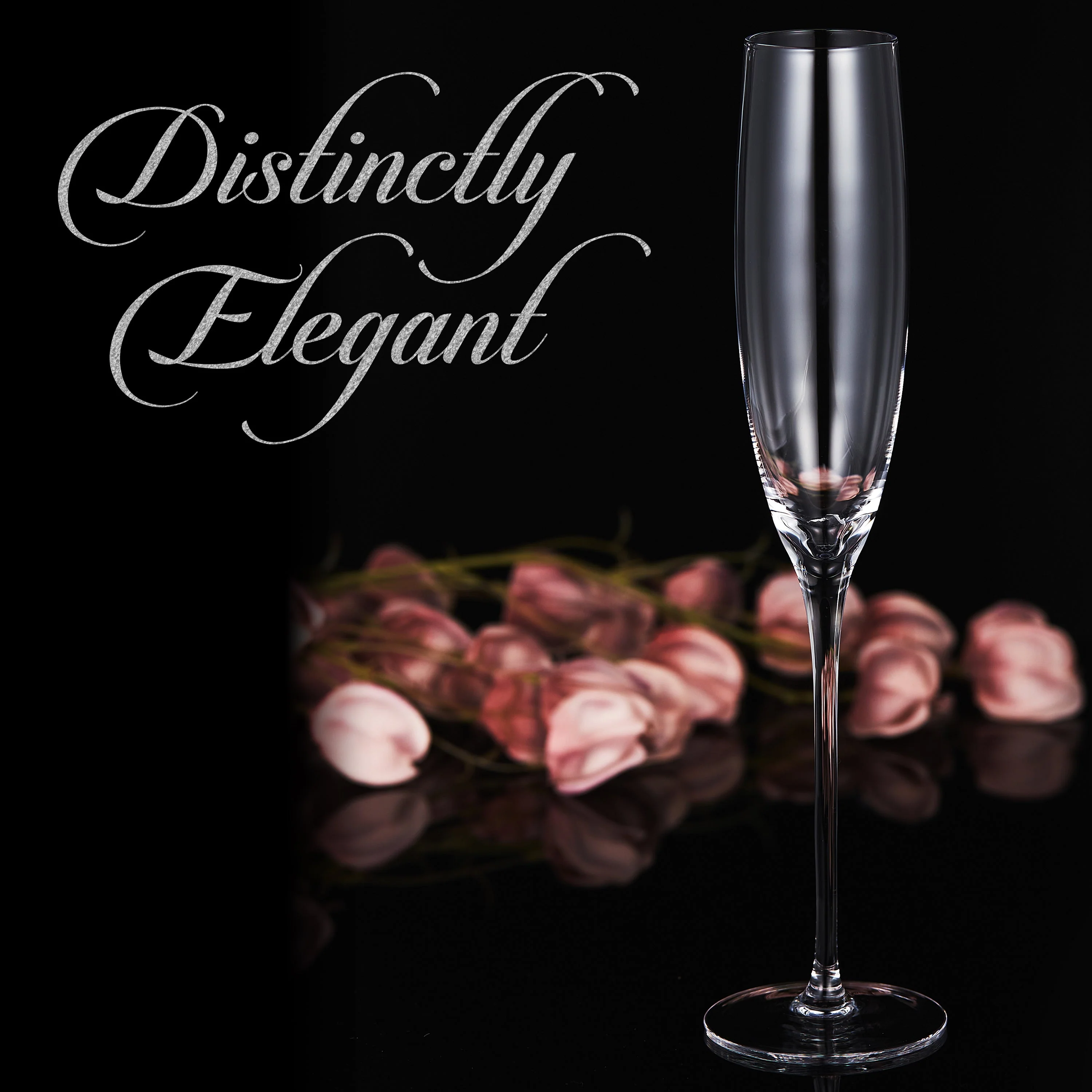 Berkware Classic Sparkling Champagne Glass, Set of 2 - Image 2