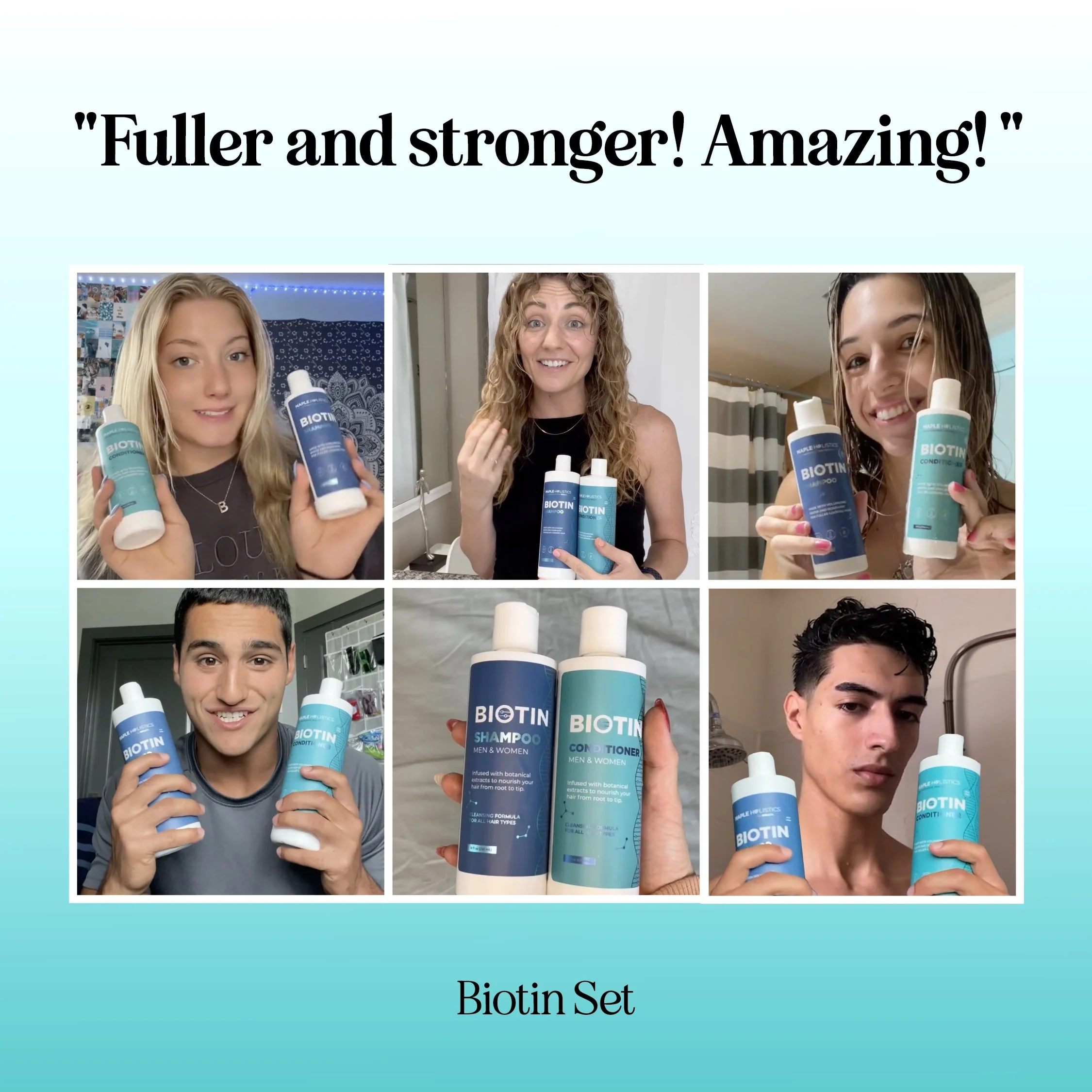 Biotin Shampoo and Conditioner Set - Image 26