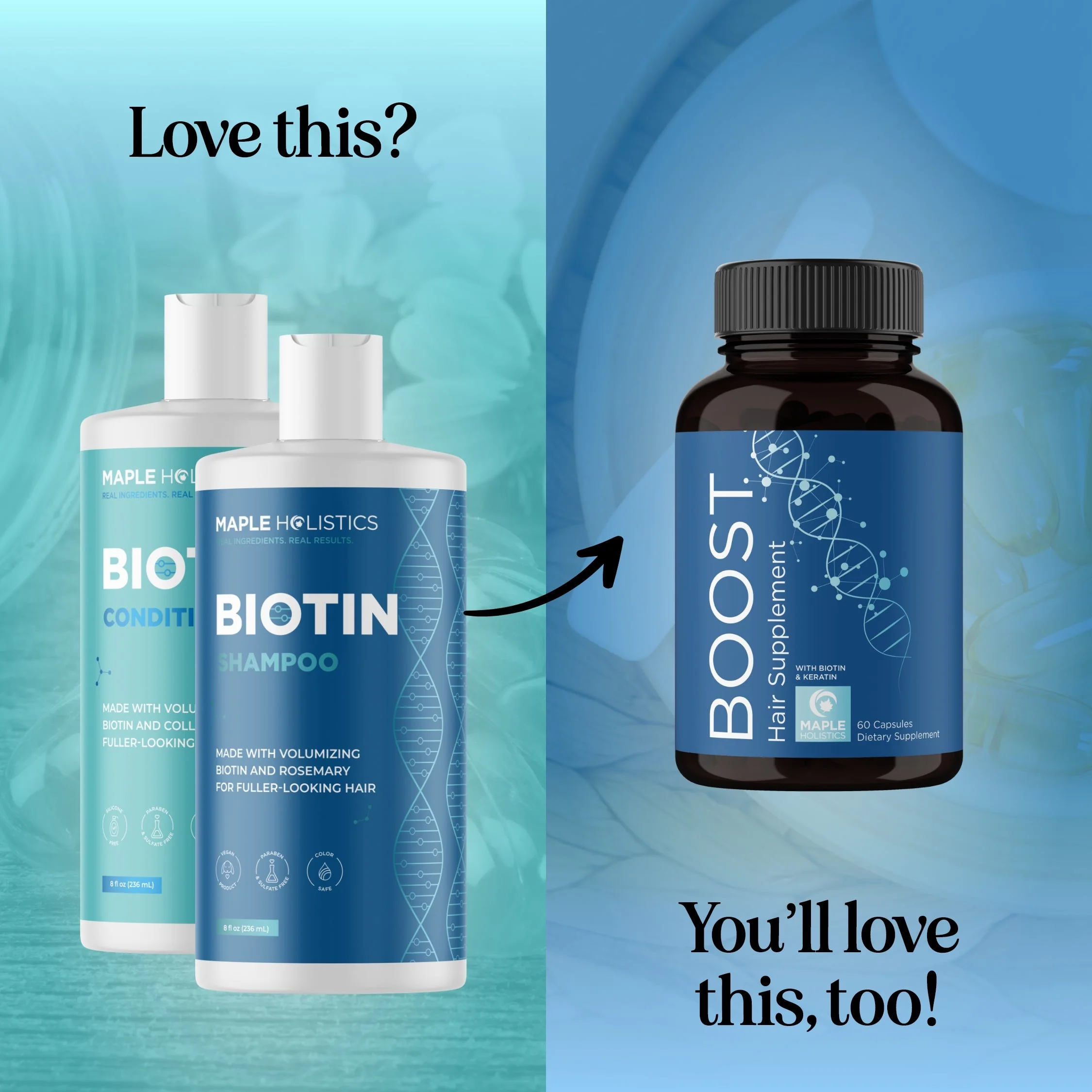 Biotin Shampoo and Conditioner Set - Image 30