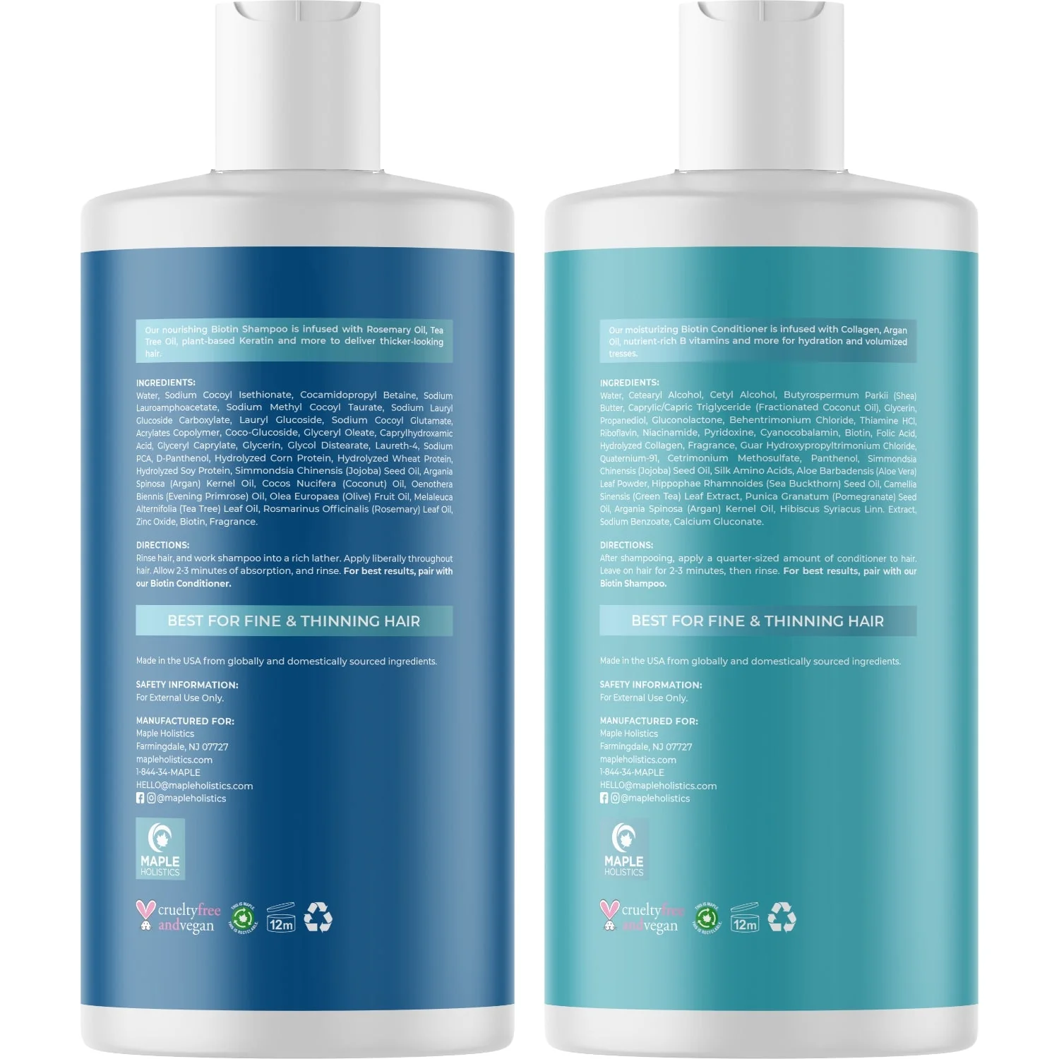 Biotin Shampoo and Conditioner Set - Image 7