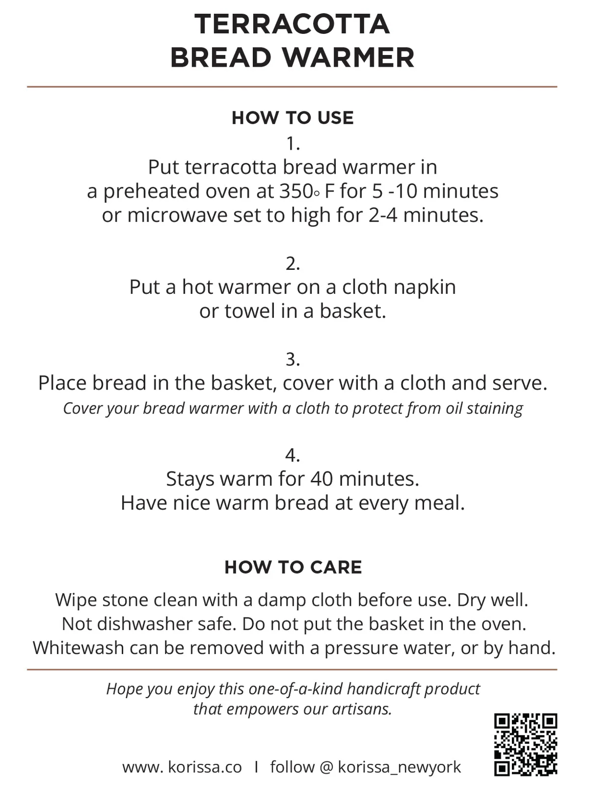 Bread Warmer & Basket - Flower - Image 5