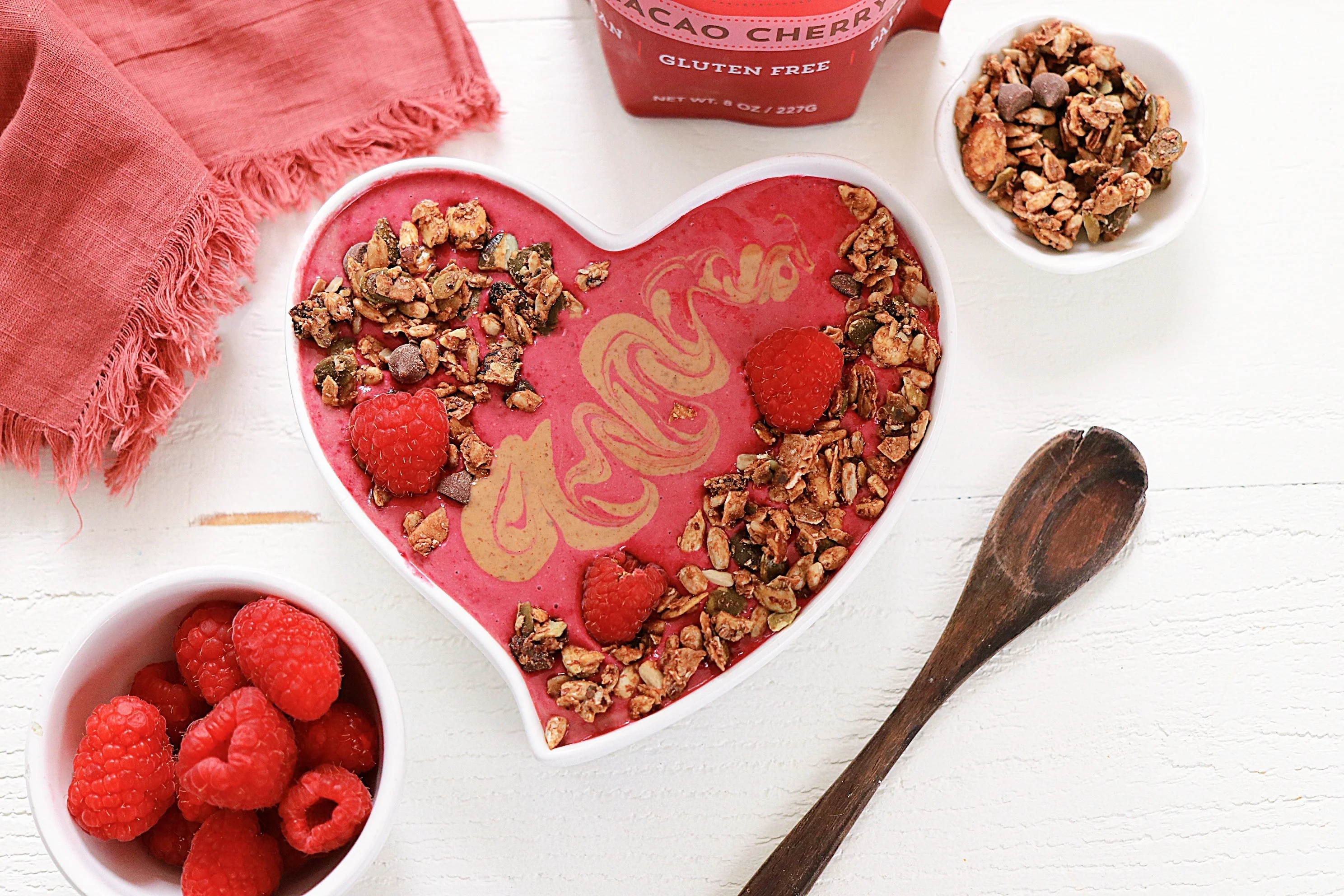 Cacao Cherry Sprouted Organic Granola - Image 4