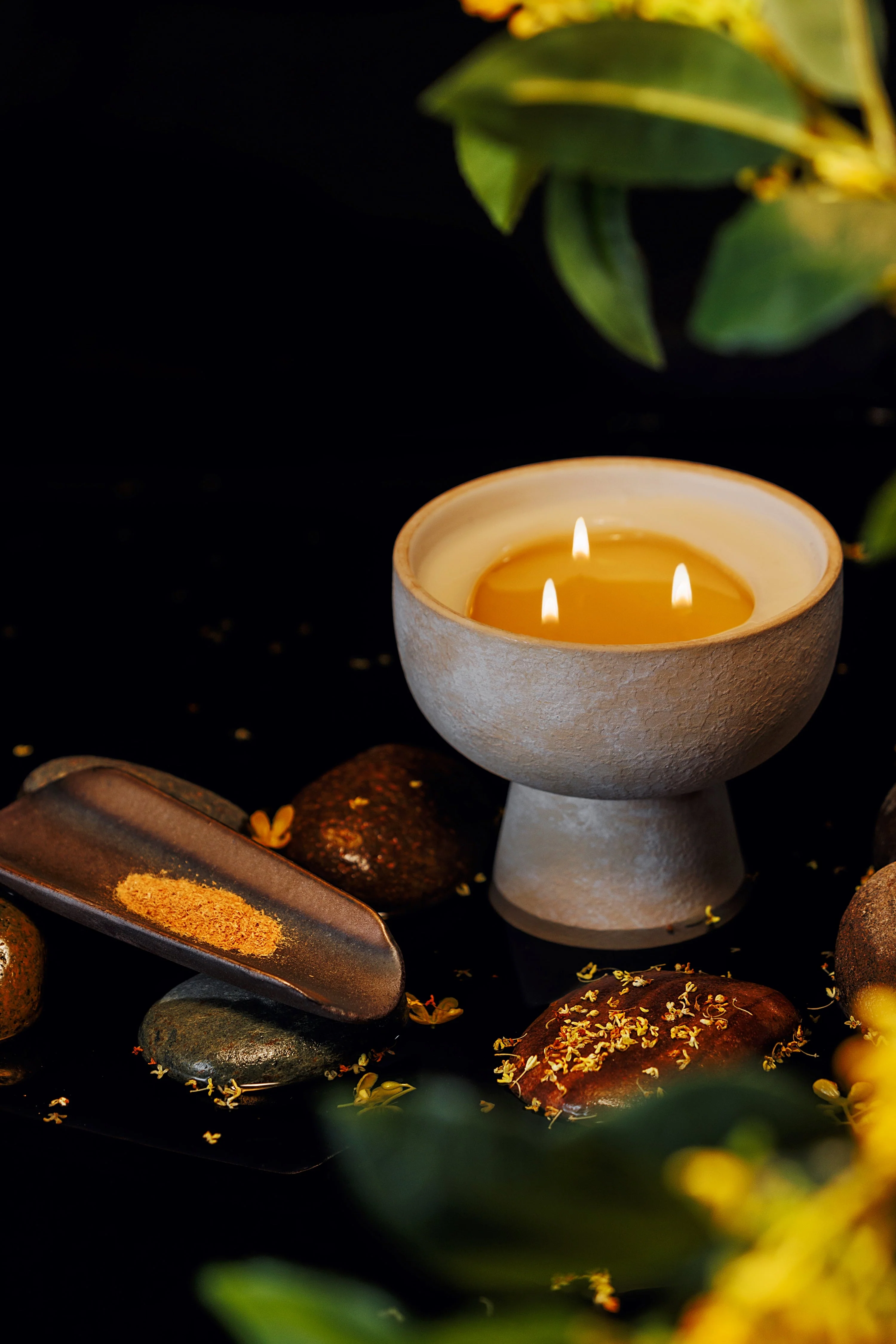 Calm Recandle - Wax Refill - Osmanthus & Sandalwood - Image 3