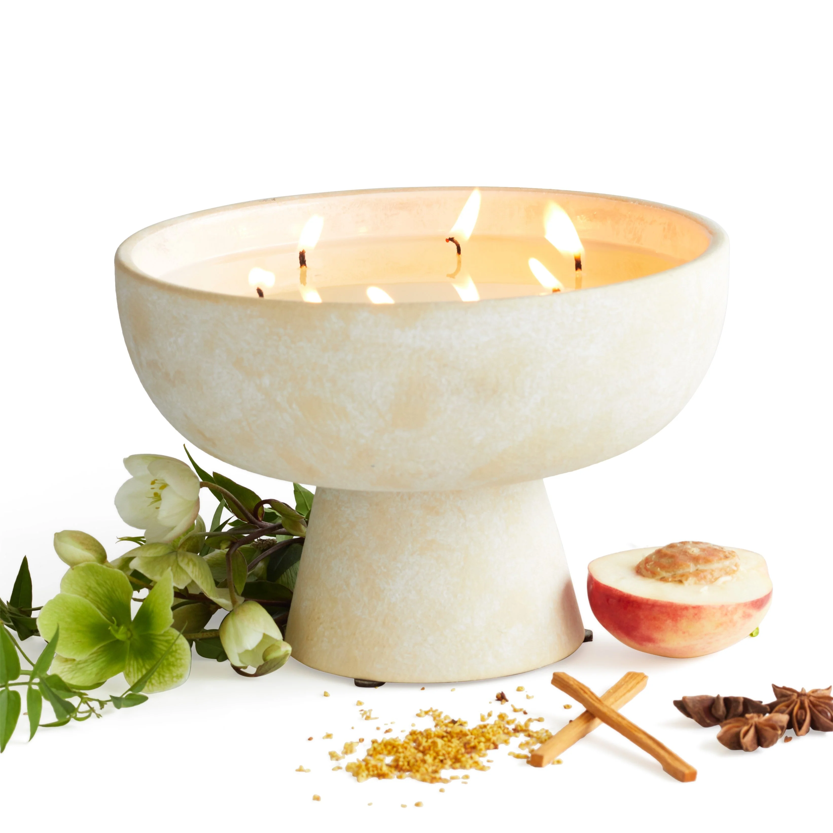 Calm Refillable Candle Osmanthus & Sandalwood - Image 2