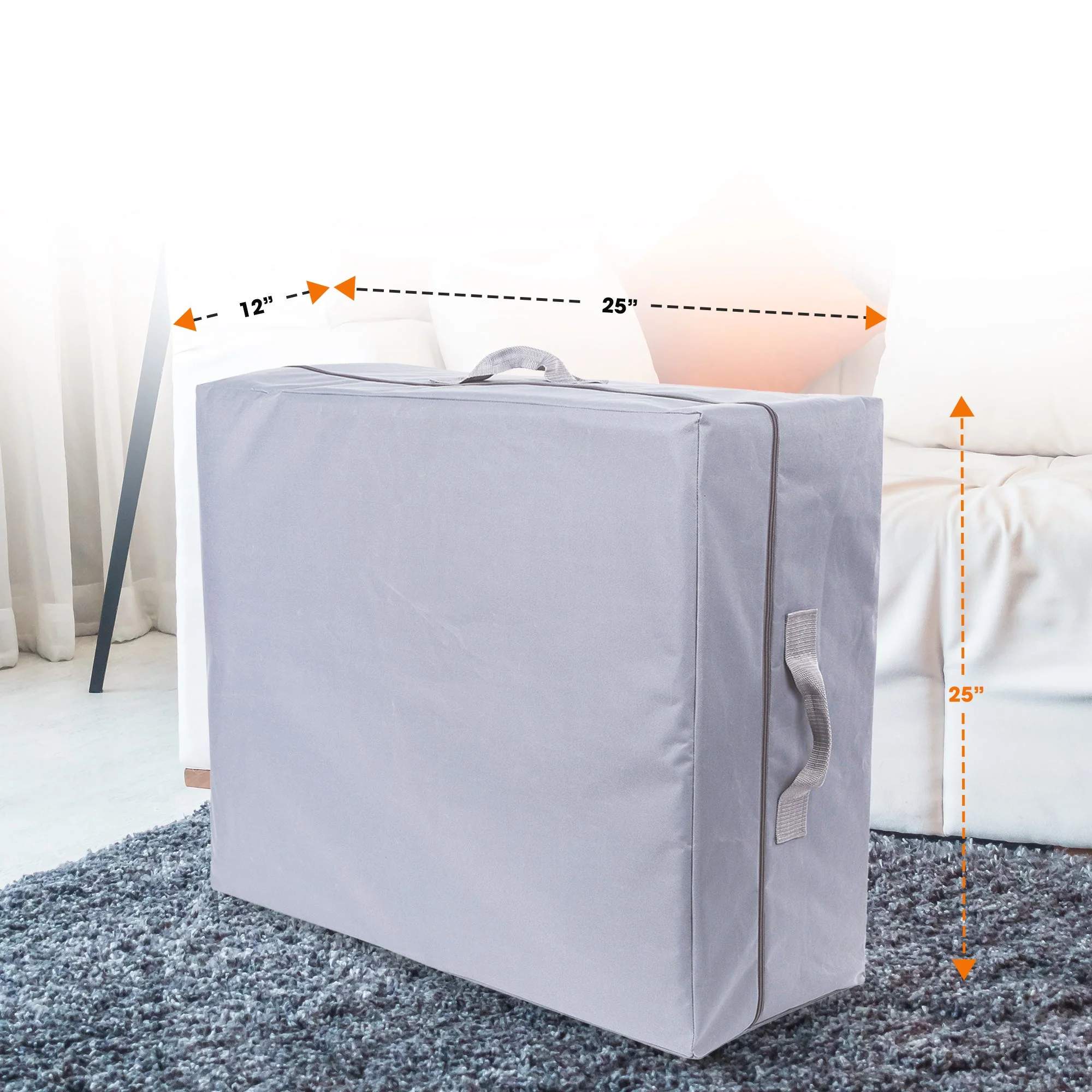 Cheer Collection Carry Case for Tri-fold Folding Mattress & Camping Floor Mat - 75 inch - Image 3
