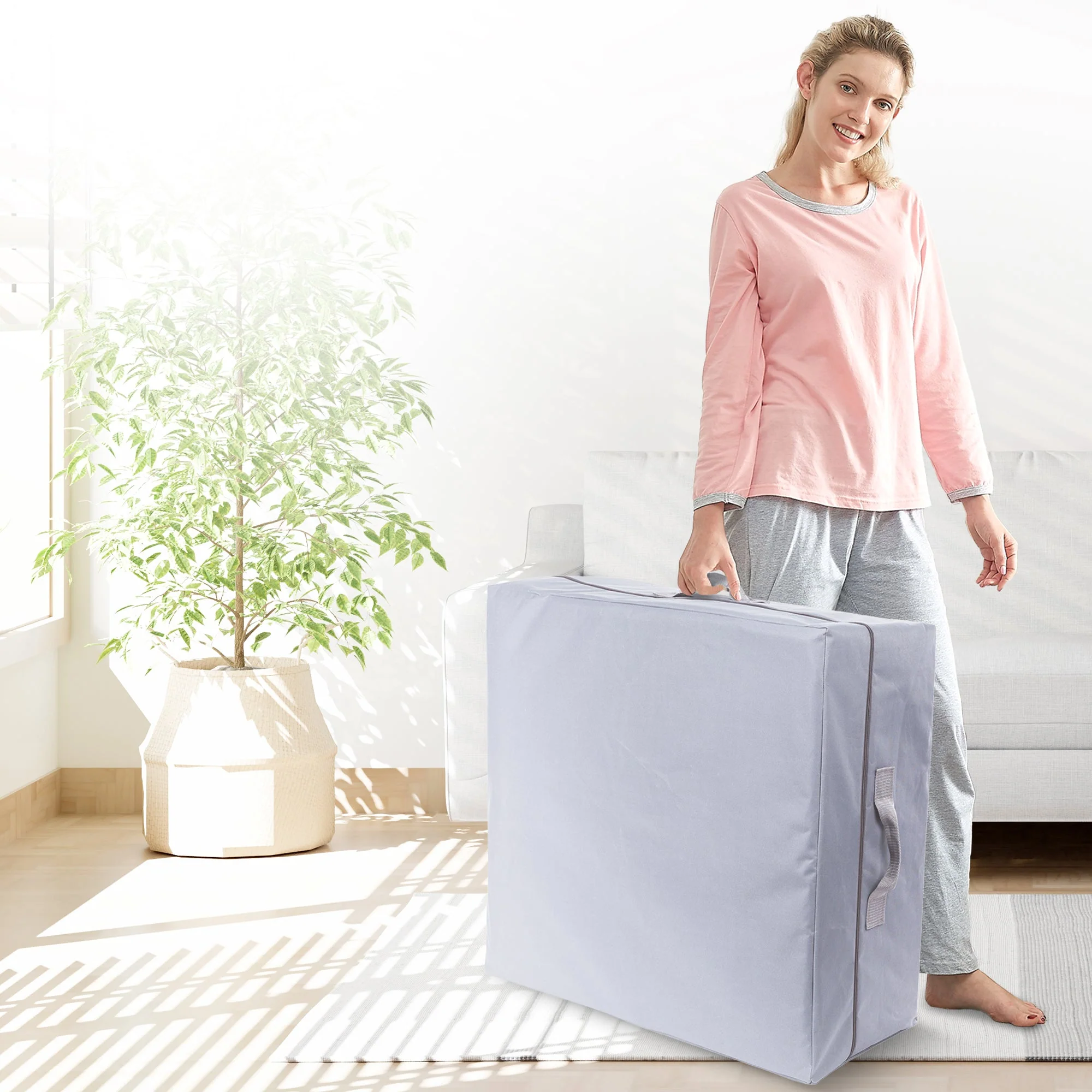 Cheer Collection Carry Case for Tri-fold Folding Mattress & Camping Floor Mat - 75 inch - Image 5