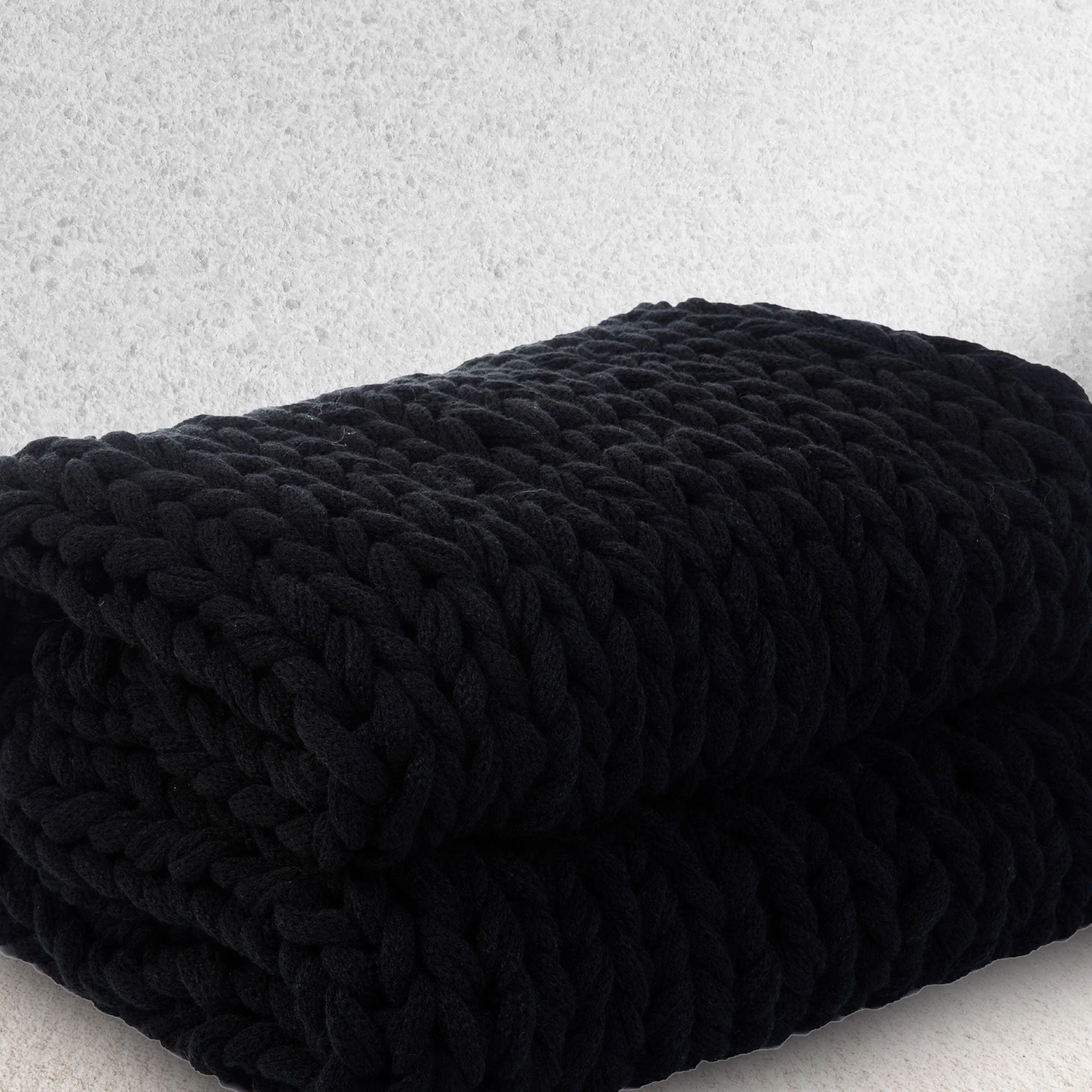 Cheer Collection Chunky Cable Knit Throw Blanket | Ultra Plush and Soft 100% Acrylic Accent Throw - 50 x 60 - Image 6