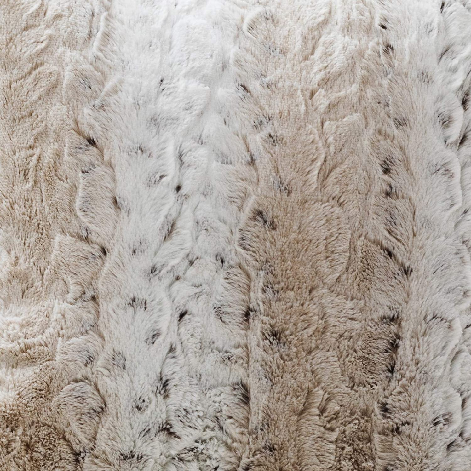 Cheer Collection Embossed Faux Fur Throw Blanket - Ultra Soft Fuzzy Blanket - Image 18