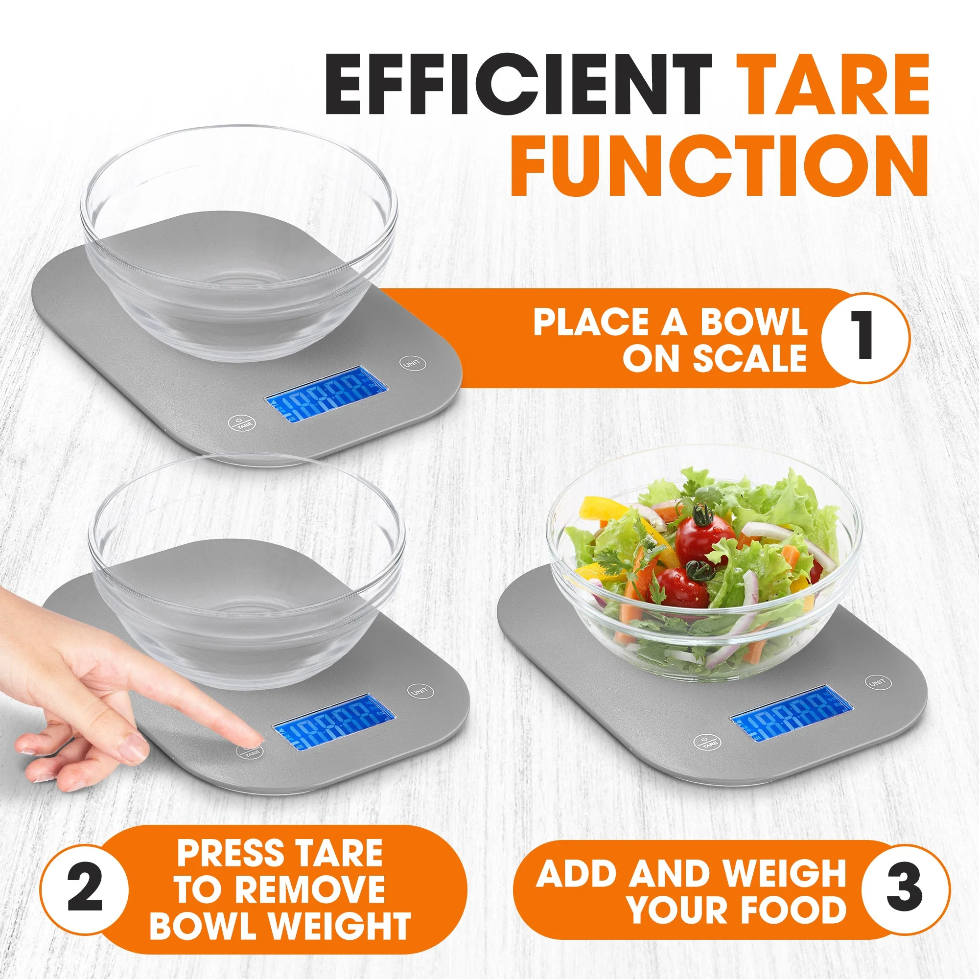 Cheer Collection High Accuracy Digital Kitchen Scale - Image 15