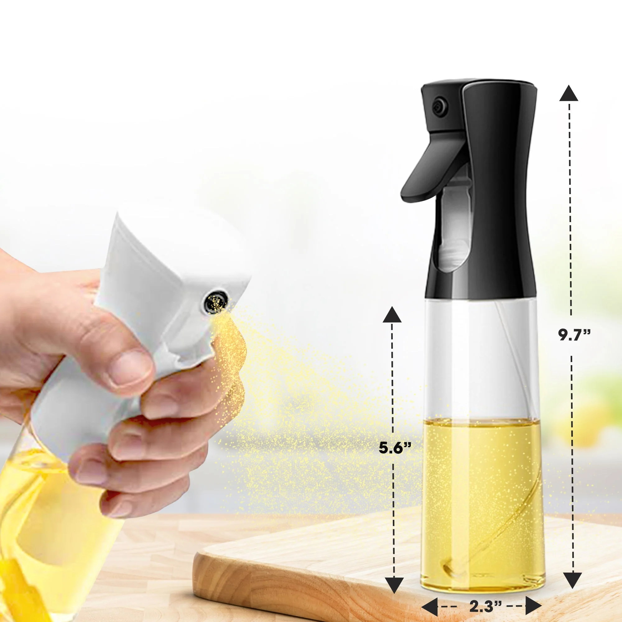 Cheer Collection Multi-Purpose Food Grade Oil Spray Bottle - Available in Sets of 2 or 3 - Image 66