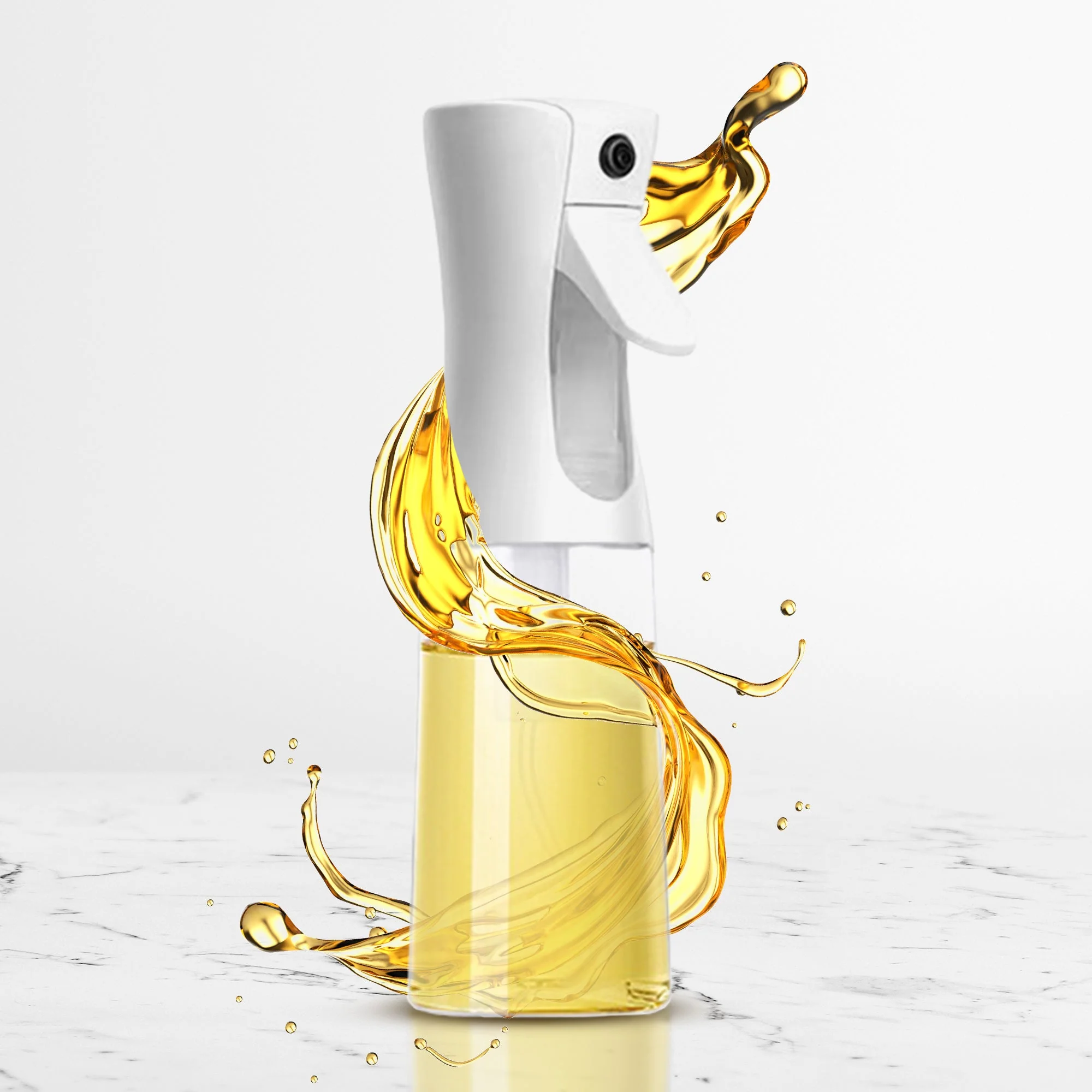 Cheer Collection Set of 2 Elegant Glass Oil Sprayer Bottles - Image 21