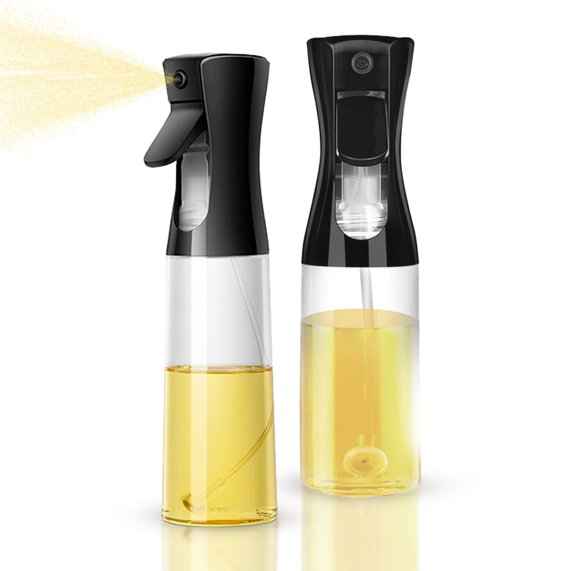 Cheer Collection Set of 2 Elegant Glass Oil Sprayer Bottles - Image 22