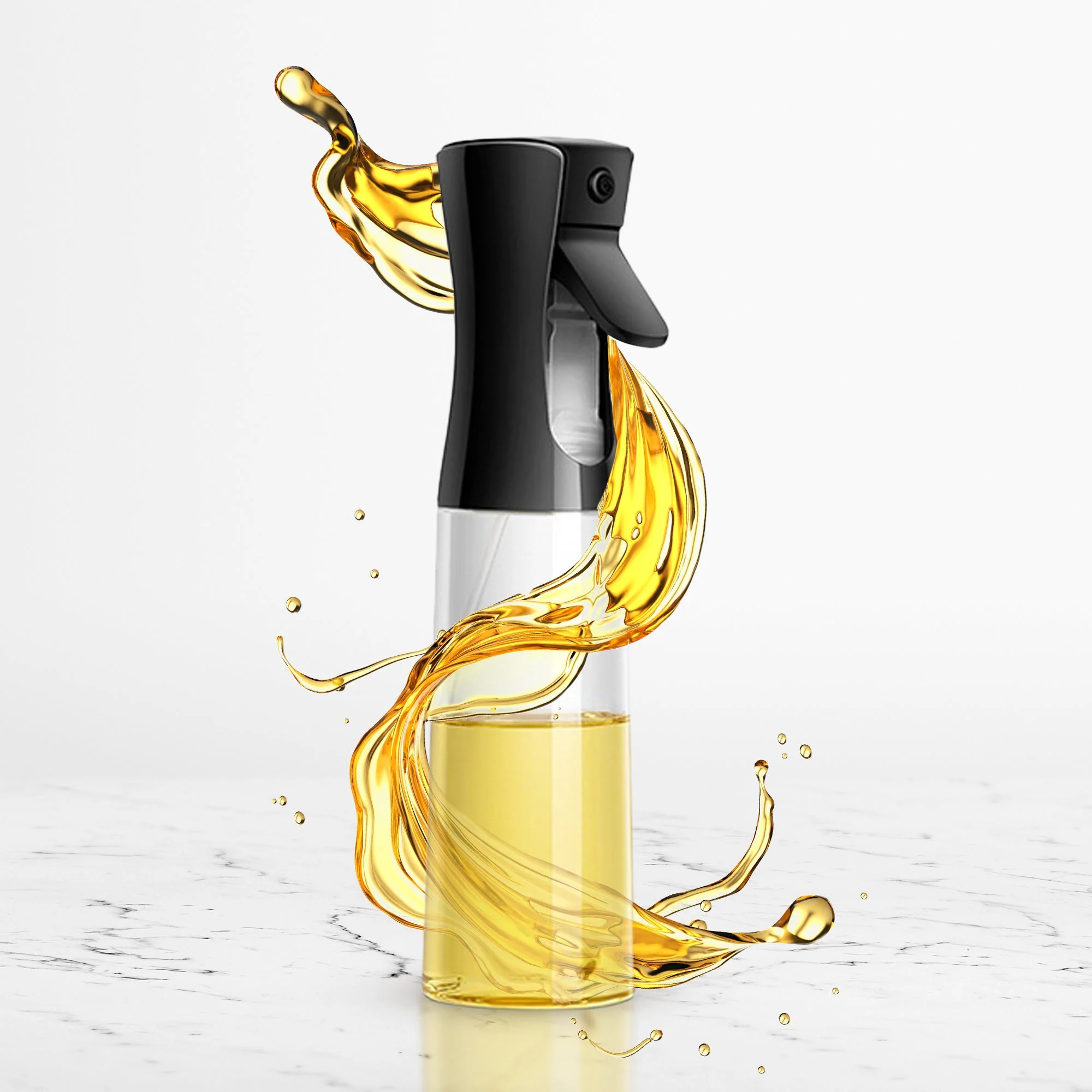 Cheer Collection Set of 2 Elegant Glass Oil Sprayer Bottles - Image 28