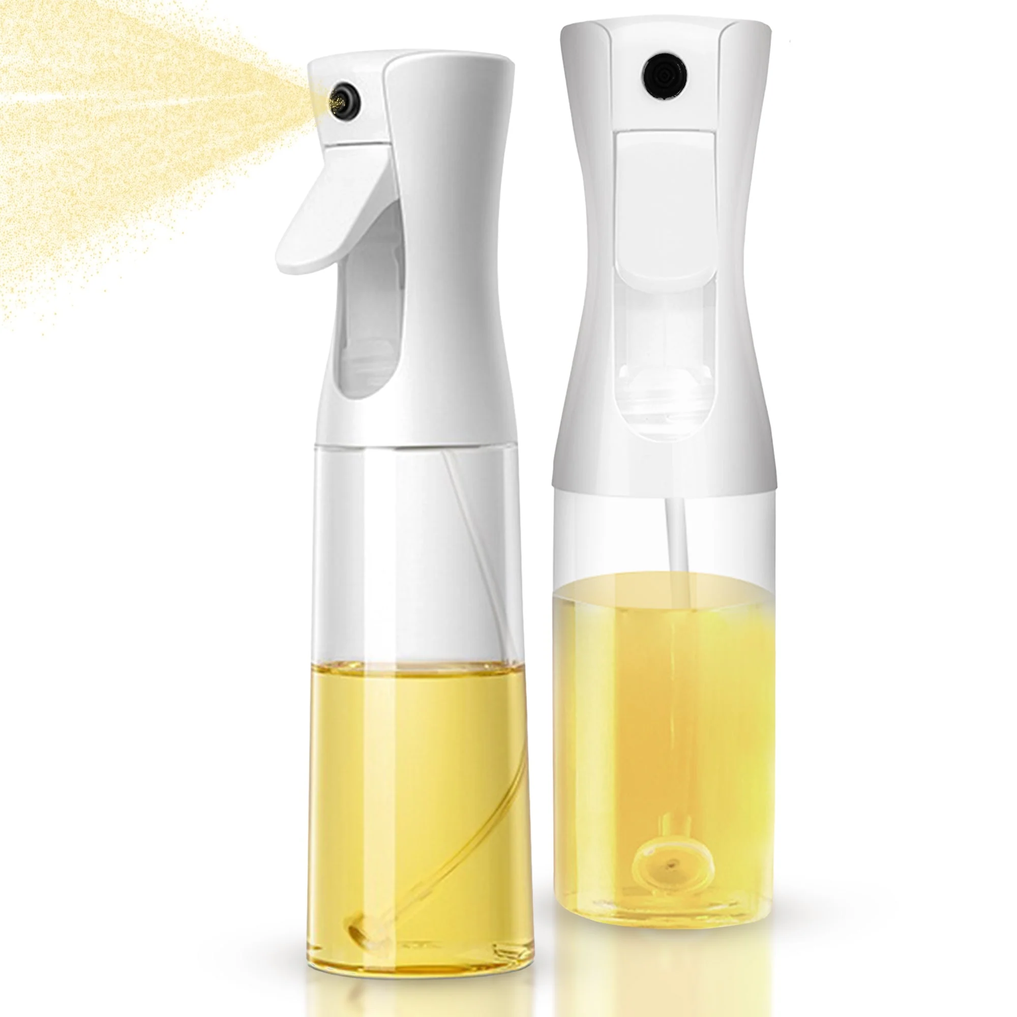 Cheer Collection Set of 2 Elegant Glass Oil Sprayer Bottles - Image 29