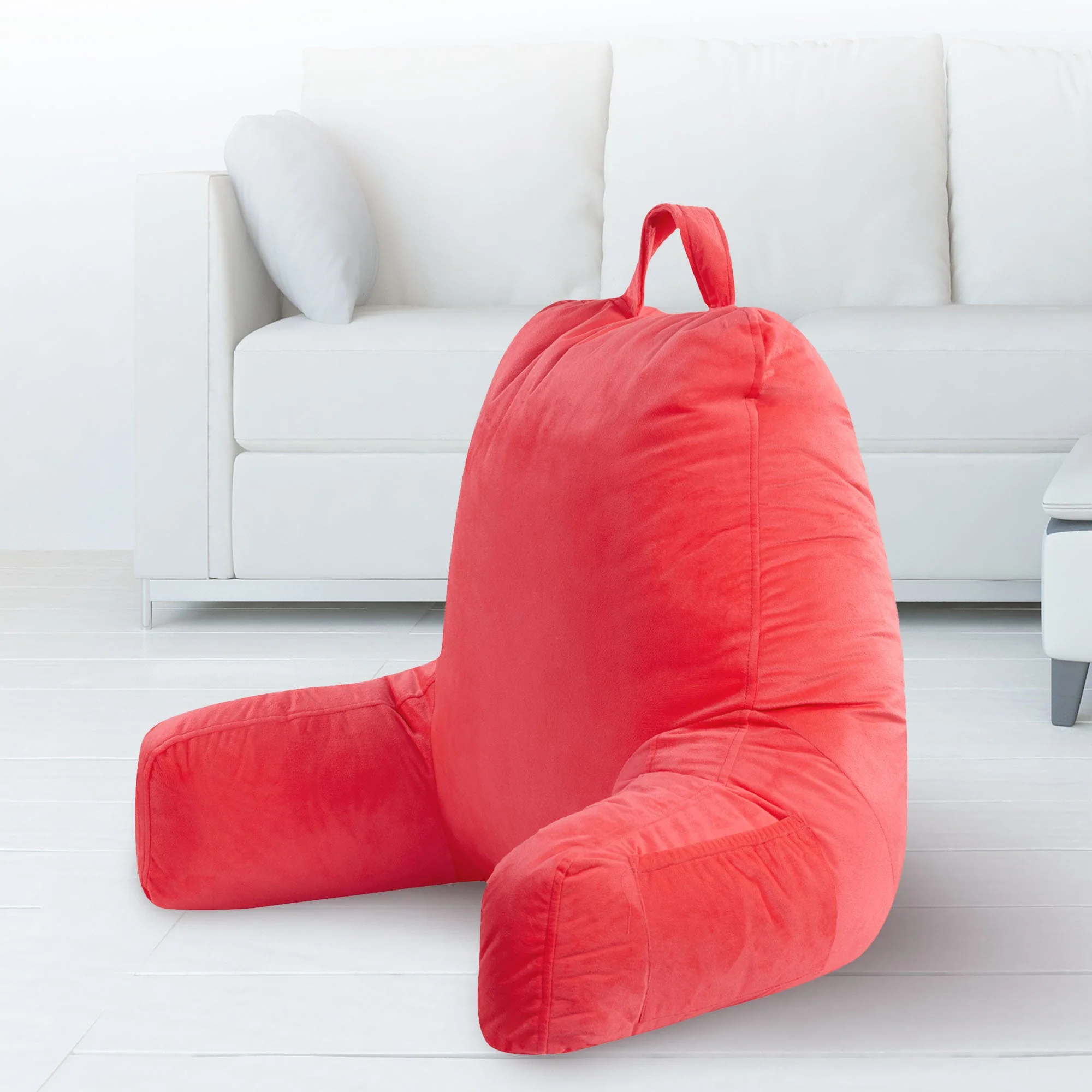 Cheer Collection Shredded Memory Foam TV Pillow & Backrest - Image 17