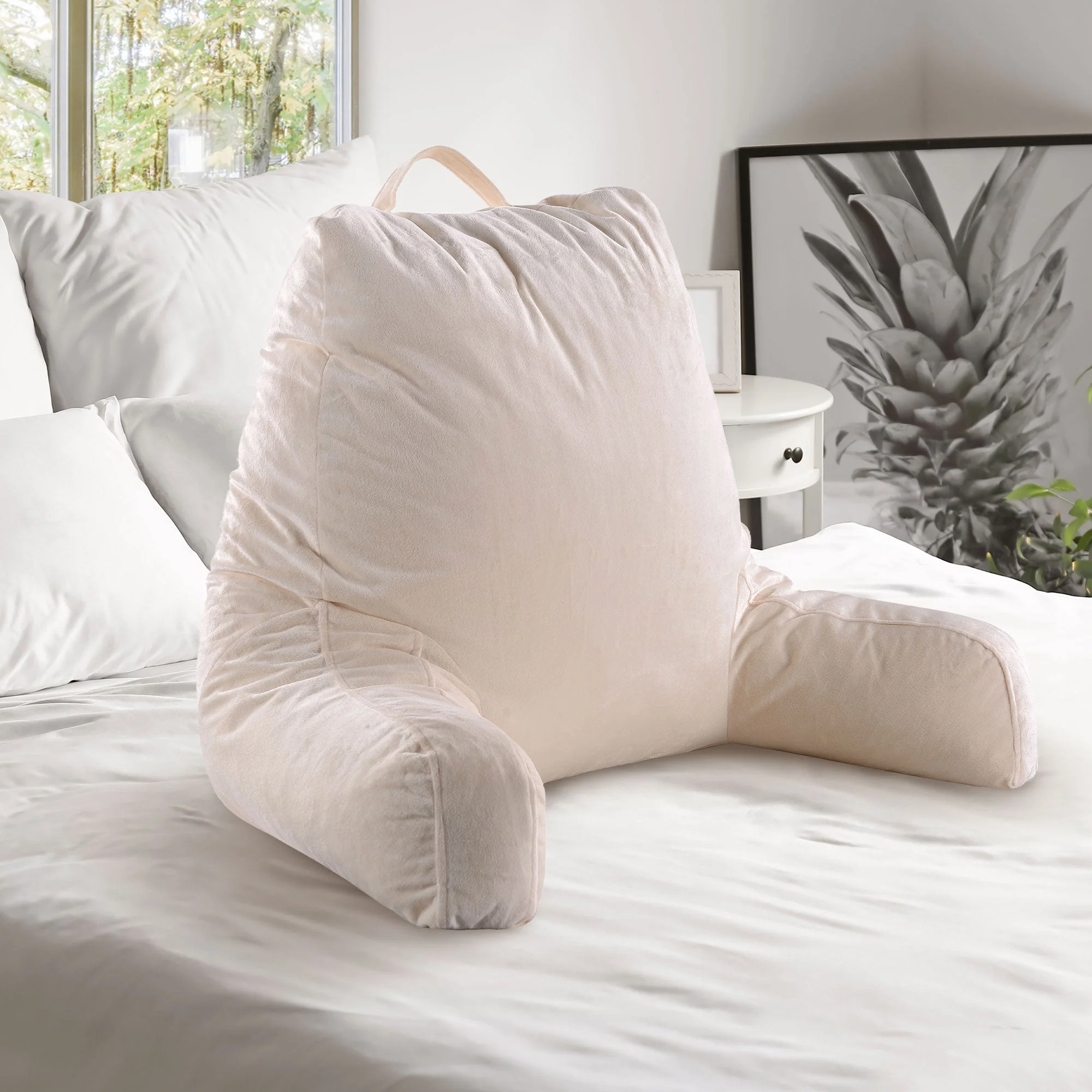 Cheer Collection Shredded Memory Foam TV Pillow & Backrest - Image 19