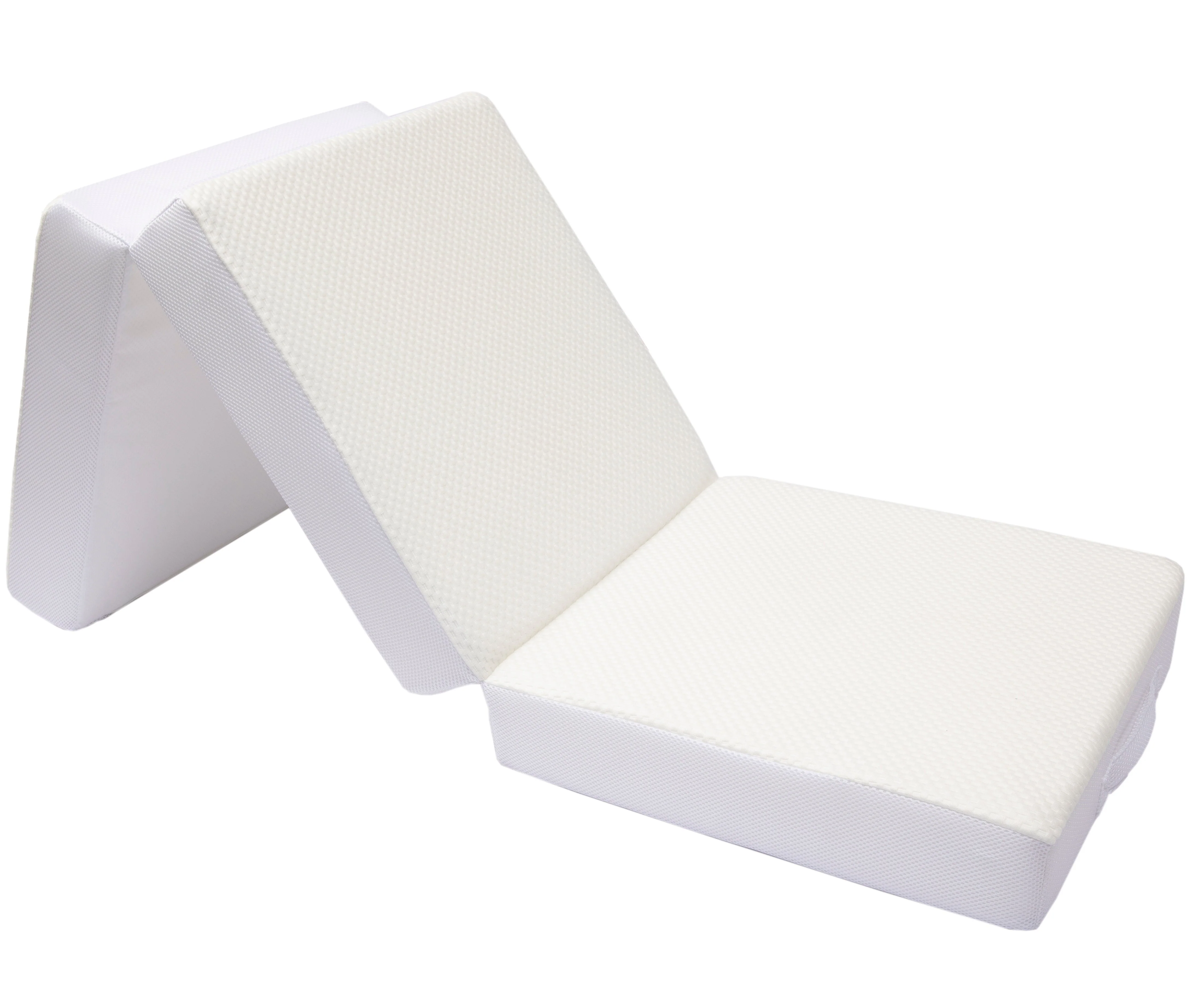 Cheer Collection Tri-Fold Memory Foam Mattress - 4" Thick Gel Infused Foam Folding Bed for Guests - Image 10