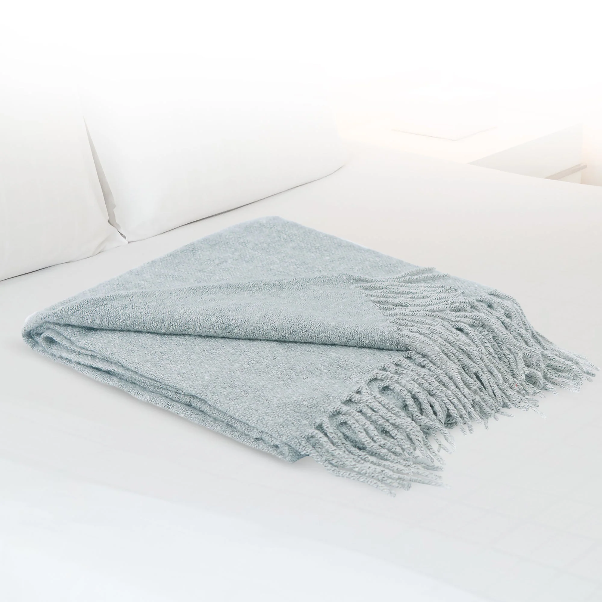Cheer Collection Ultra Soft Knit Throw Blanket | 100% Acrylic Accent Throw - 50 x 60 inches - Image 14