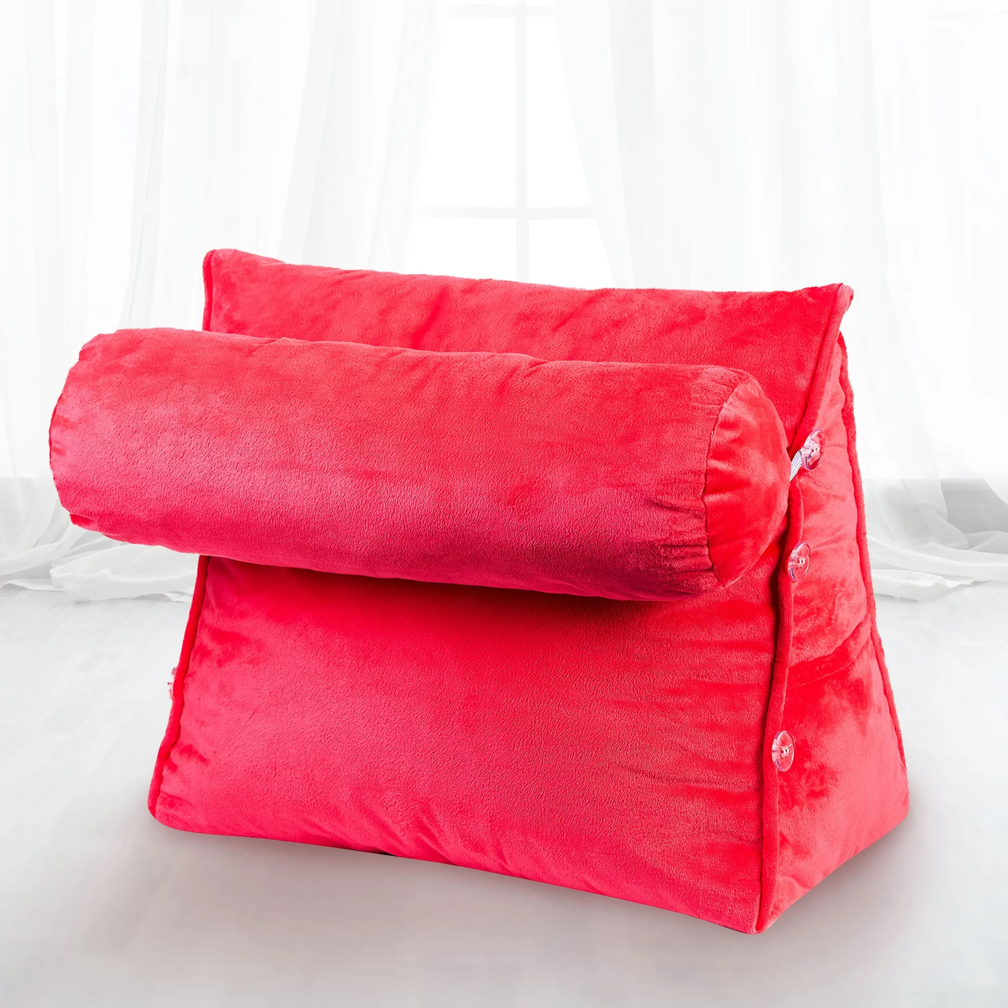 Cheer Collection Wedge Pillow with Detachable Bolster & Backrest - Image 17