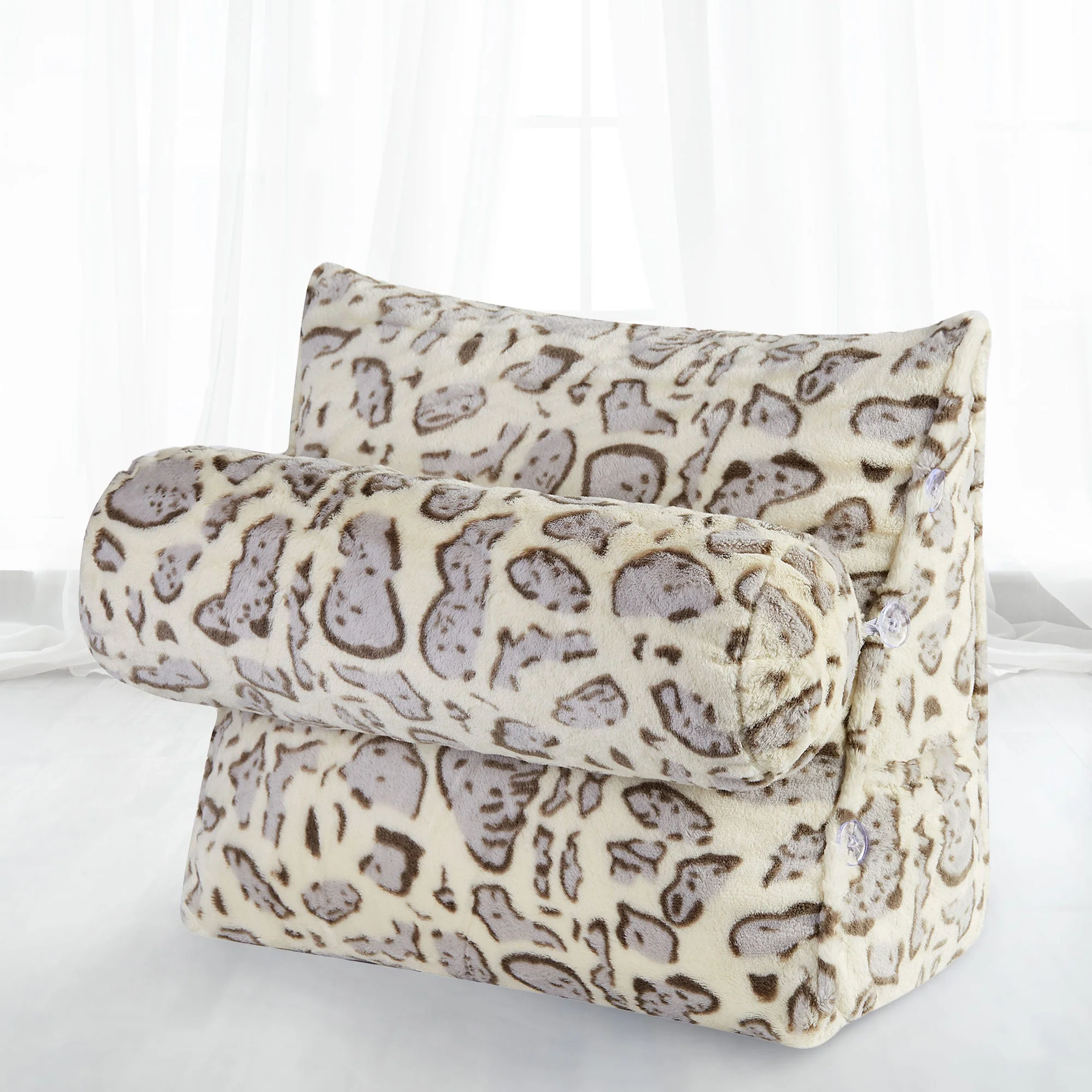 Cheer Collection Wedge Pillow with Detachable Bolster & Backrest - Image 53