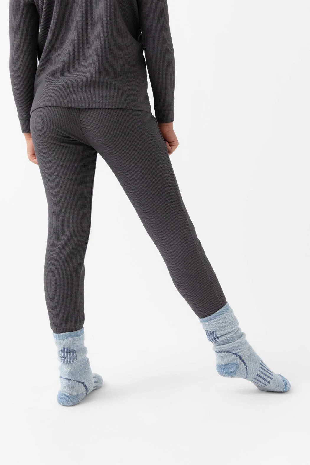 Children's Bamboo Waffle Knit Base Layer Pant - Last Chance - Image 13