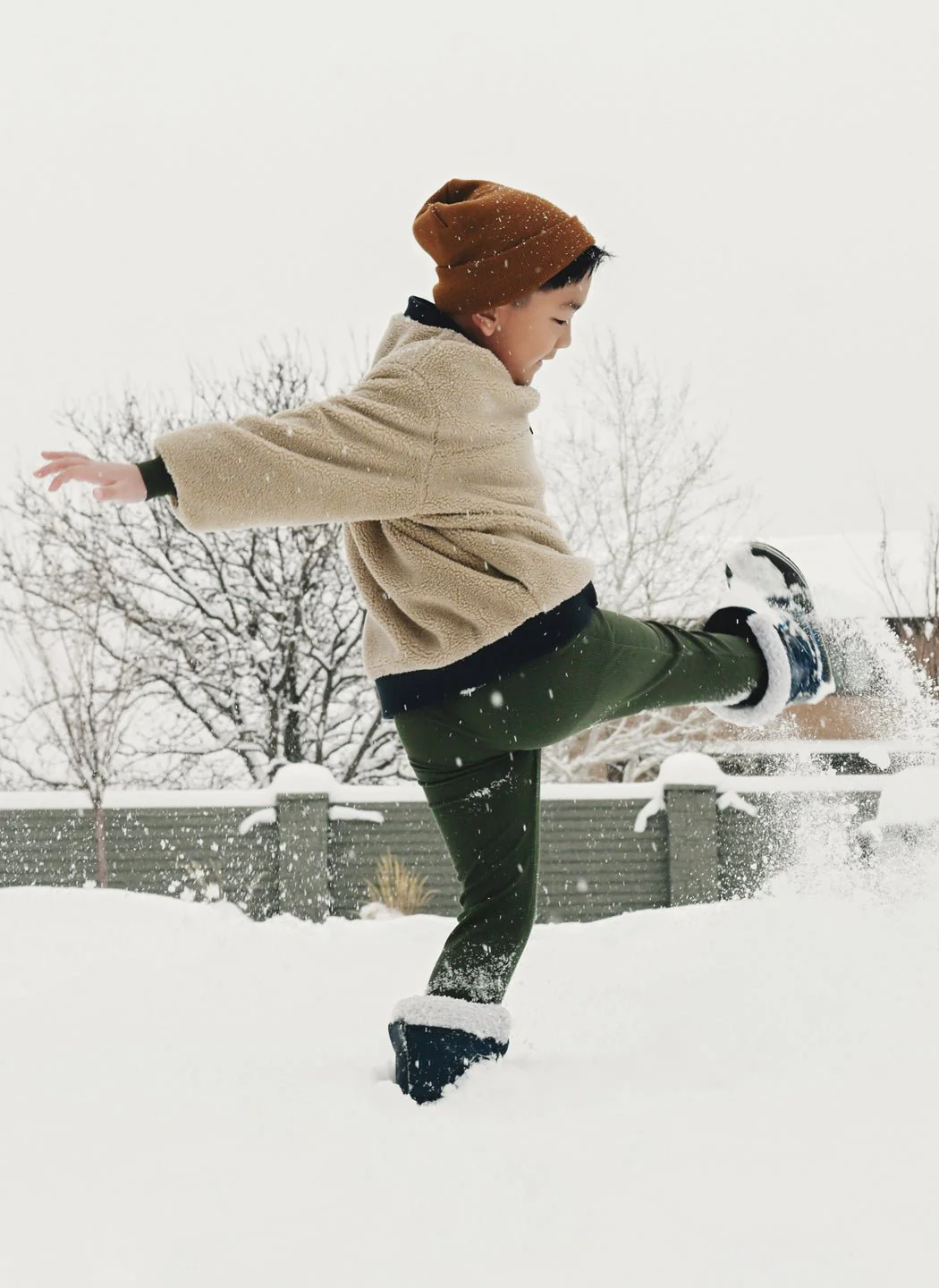 Children's Bamboo Waffle Knit Base Layer Pant - Last Chance - Image 5