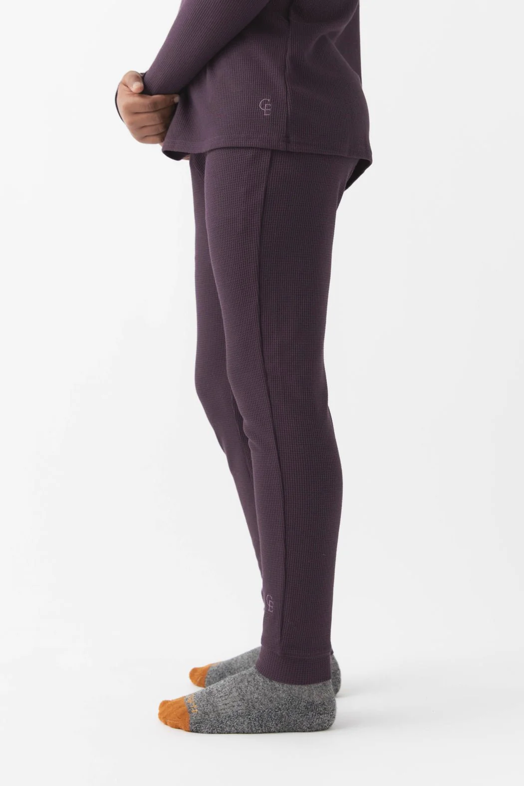 Children's Bamboo Waffle Knit Base Layer Pant - Last Chance - Image 7
