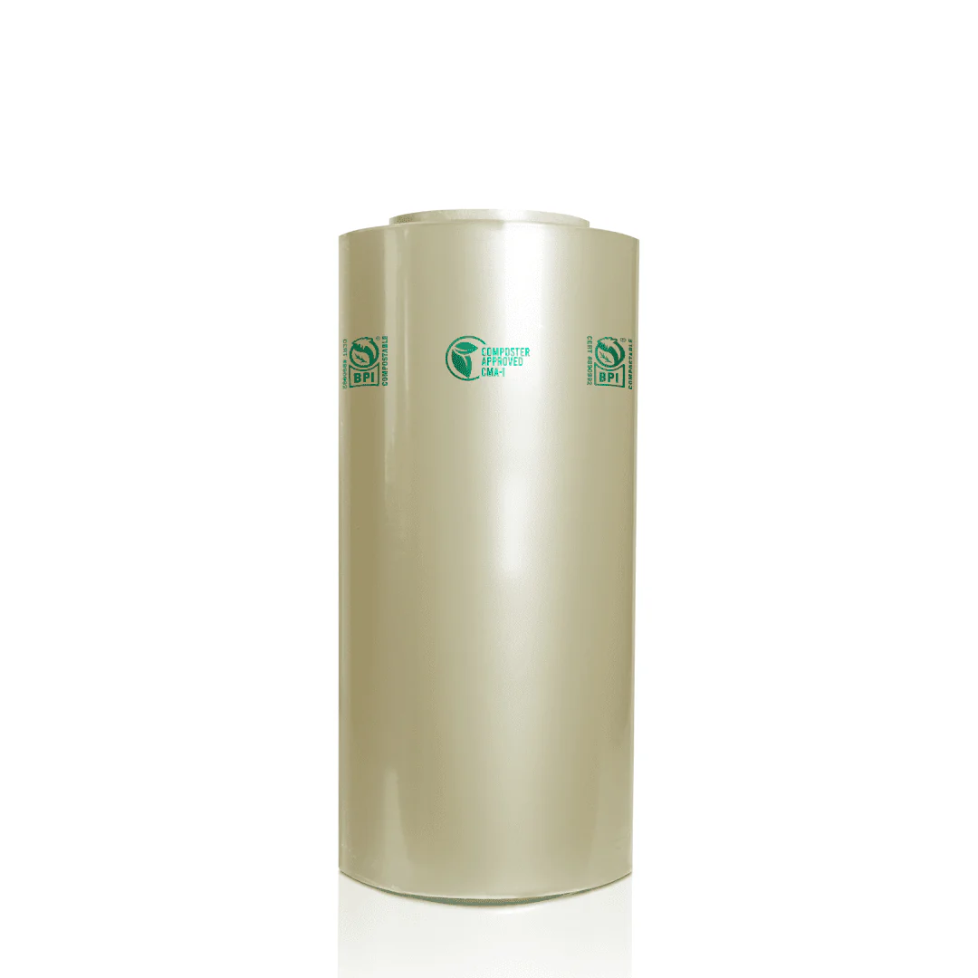 COMPOSTABLE CLING FILM - COMMERCIAL CUTTERBOXES - 17.7"  x 820 Feet
