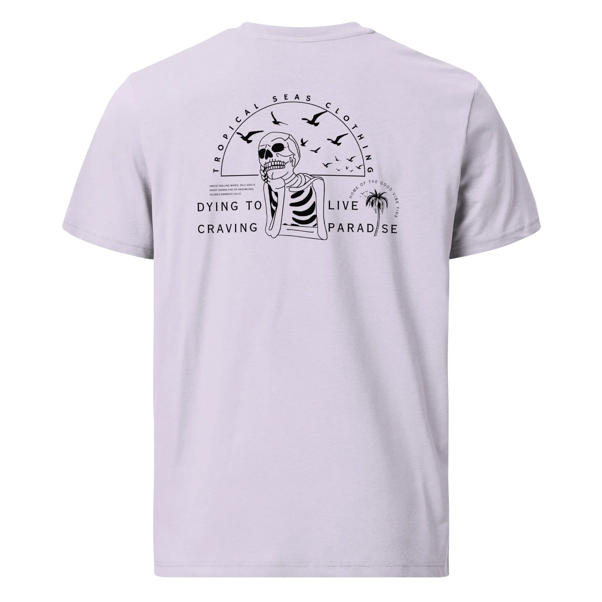 Craving Paradise Skeleton Organic Cotton t-shirt - Image 4