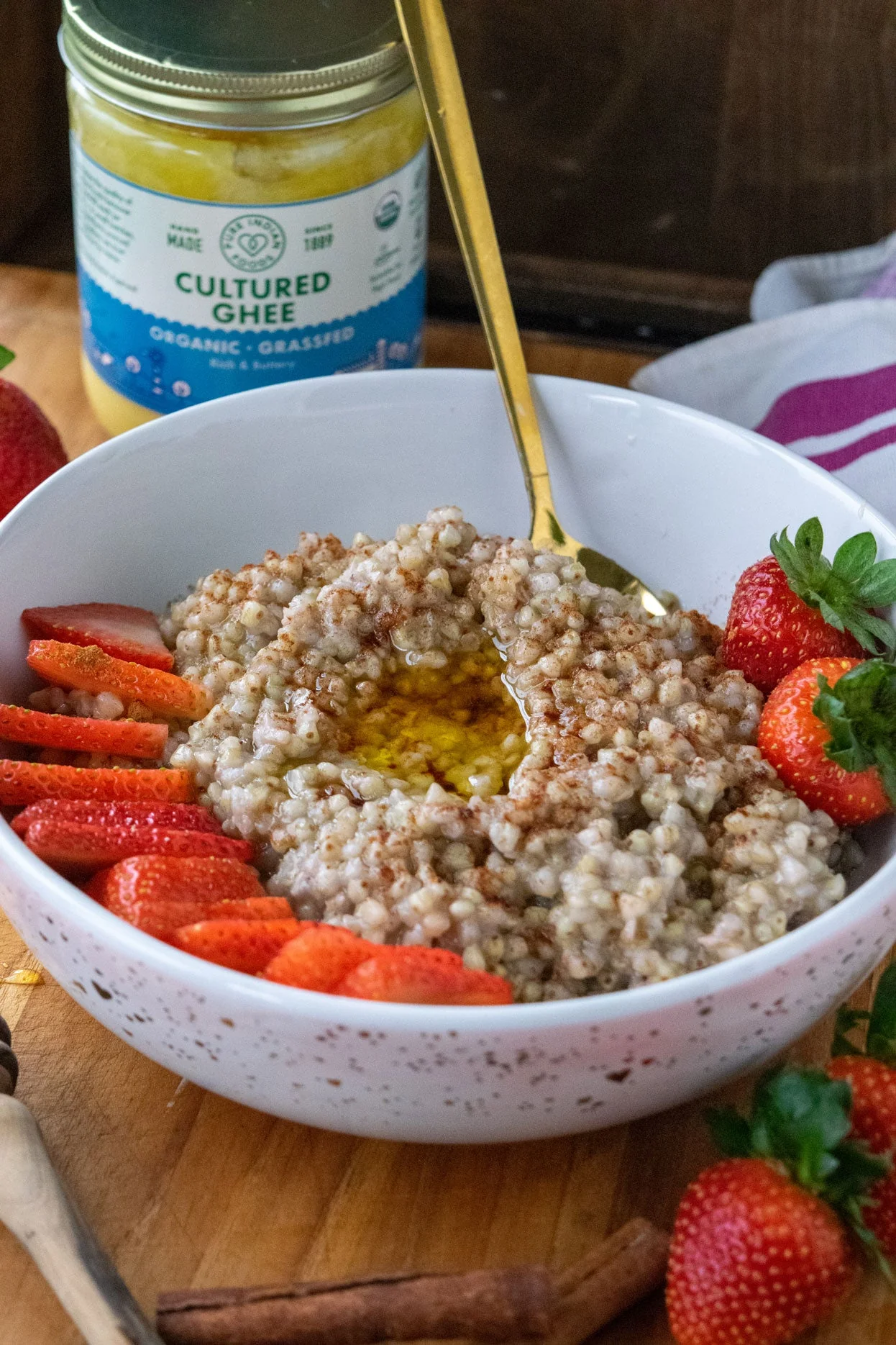 Cultured Ghee, Grassfed & Certified Organic - Image 3