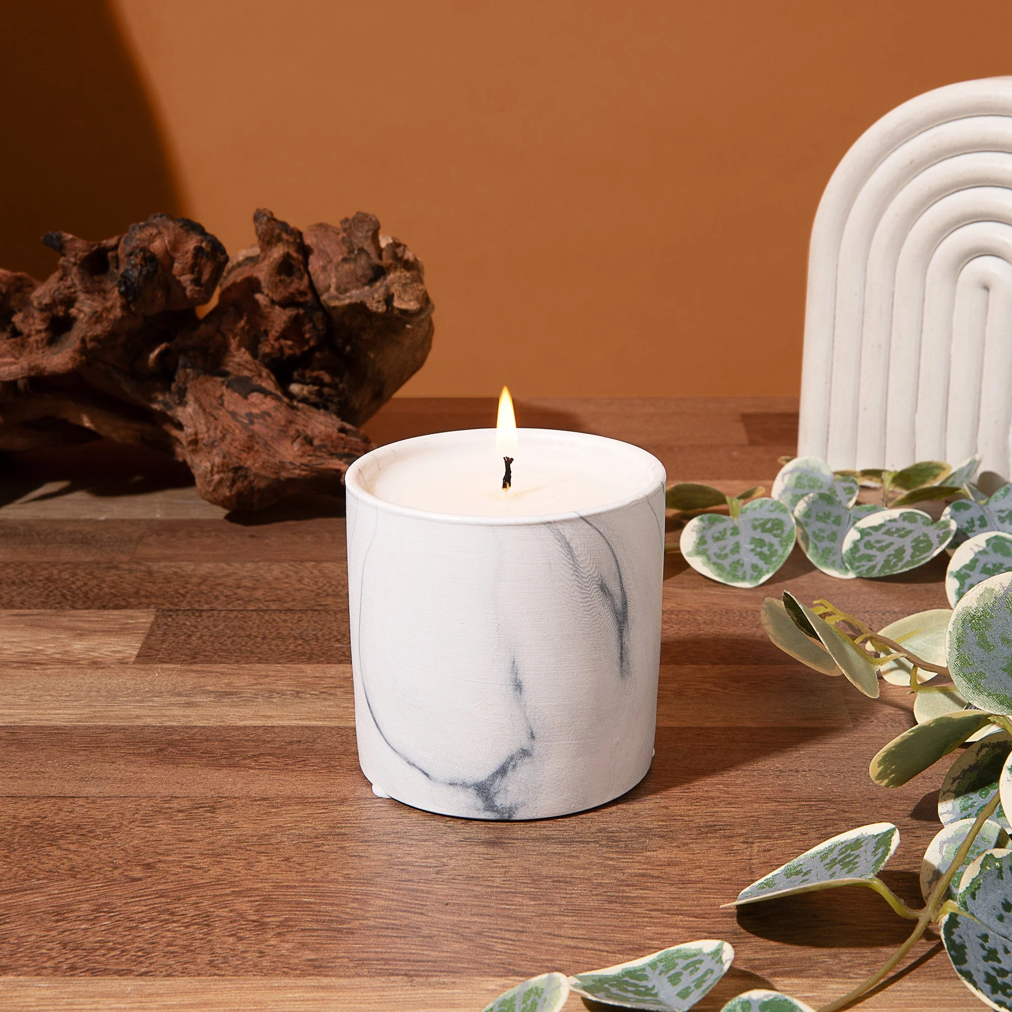 Dapper Stranger White Marble Candle 6oz - Image 4