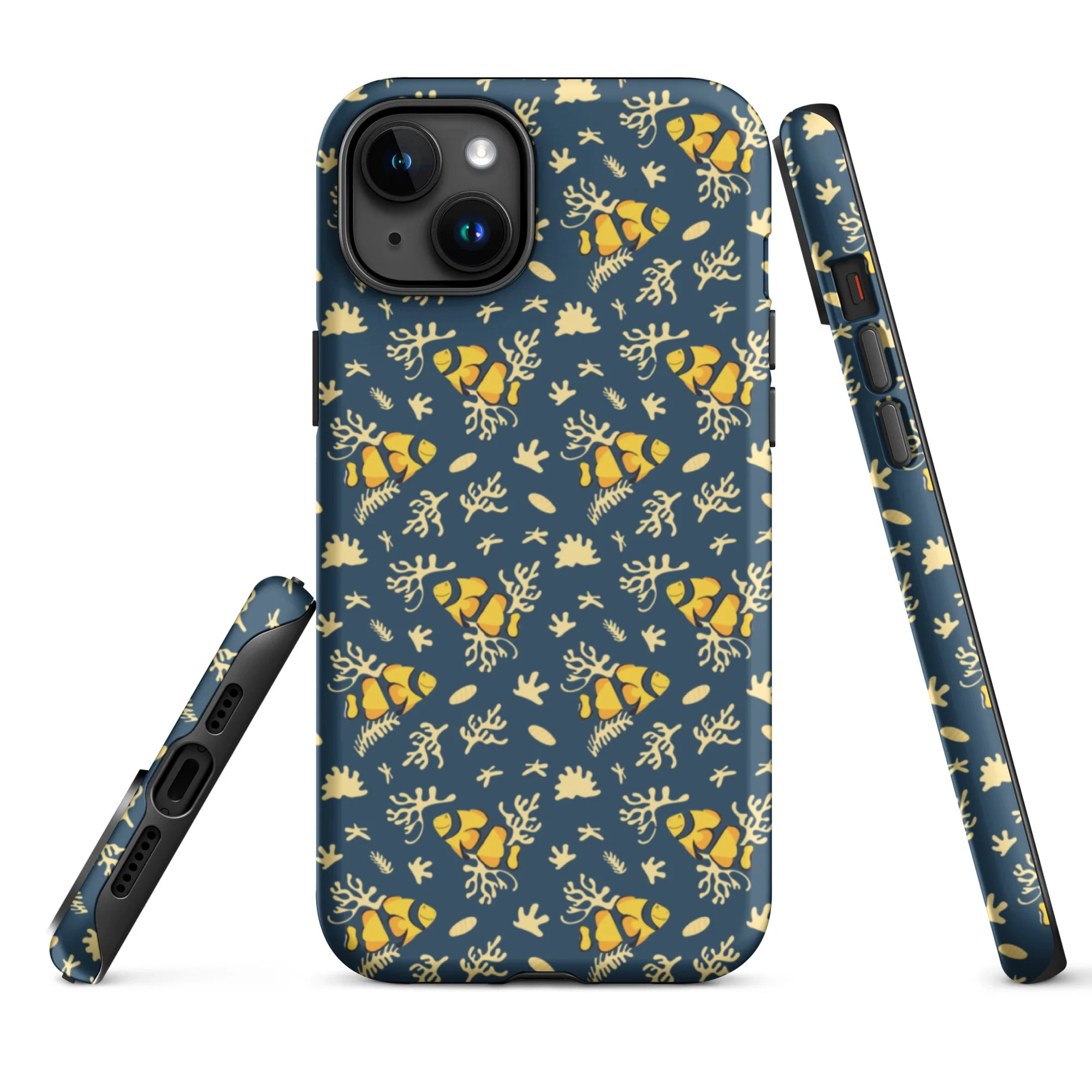 Deep Blue Clownfish Reef Tough Case for iPhone® - Image 19