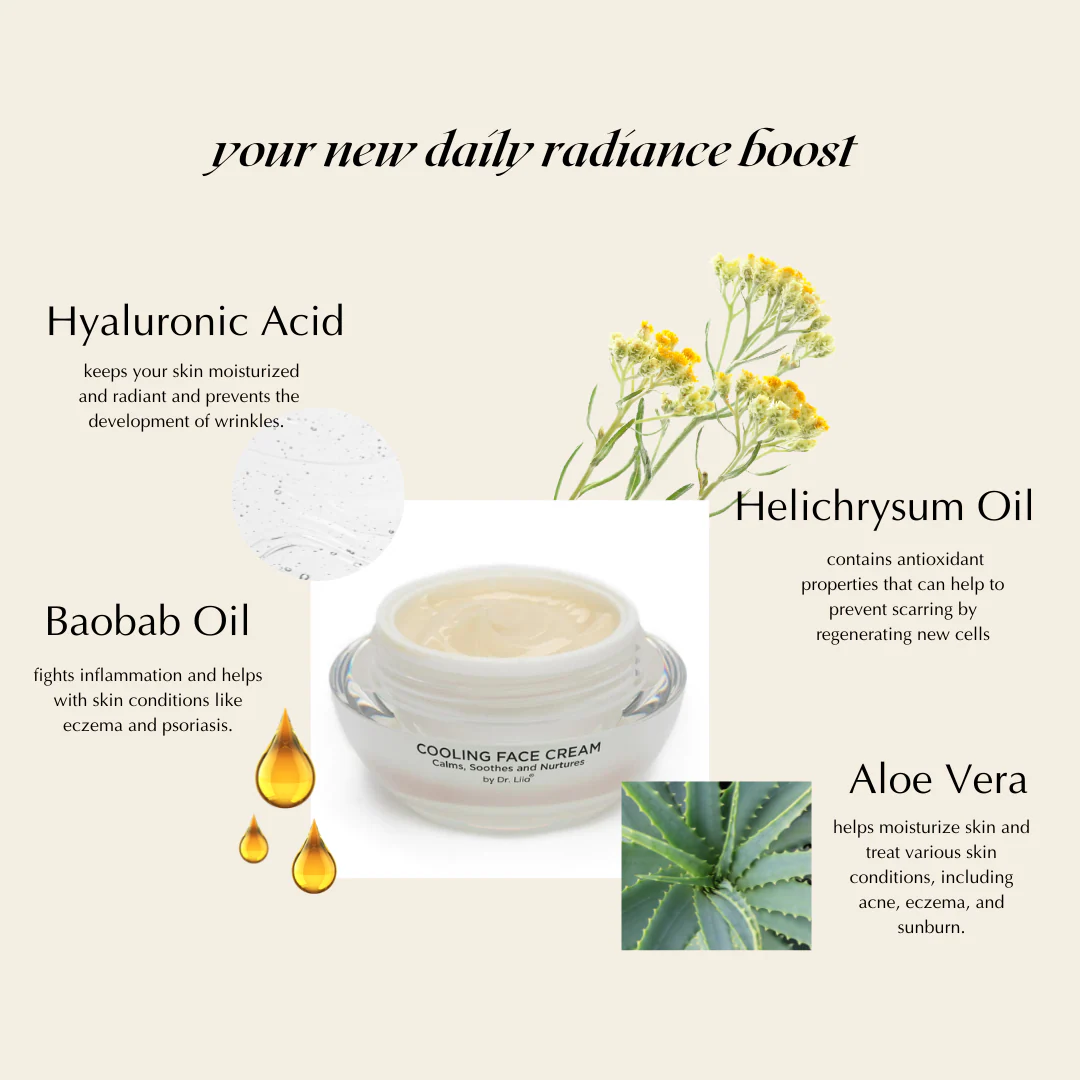 Dewy, Cooling Face Cream for Dry Skin - Image 3