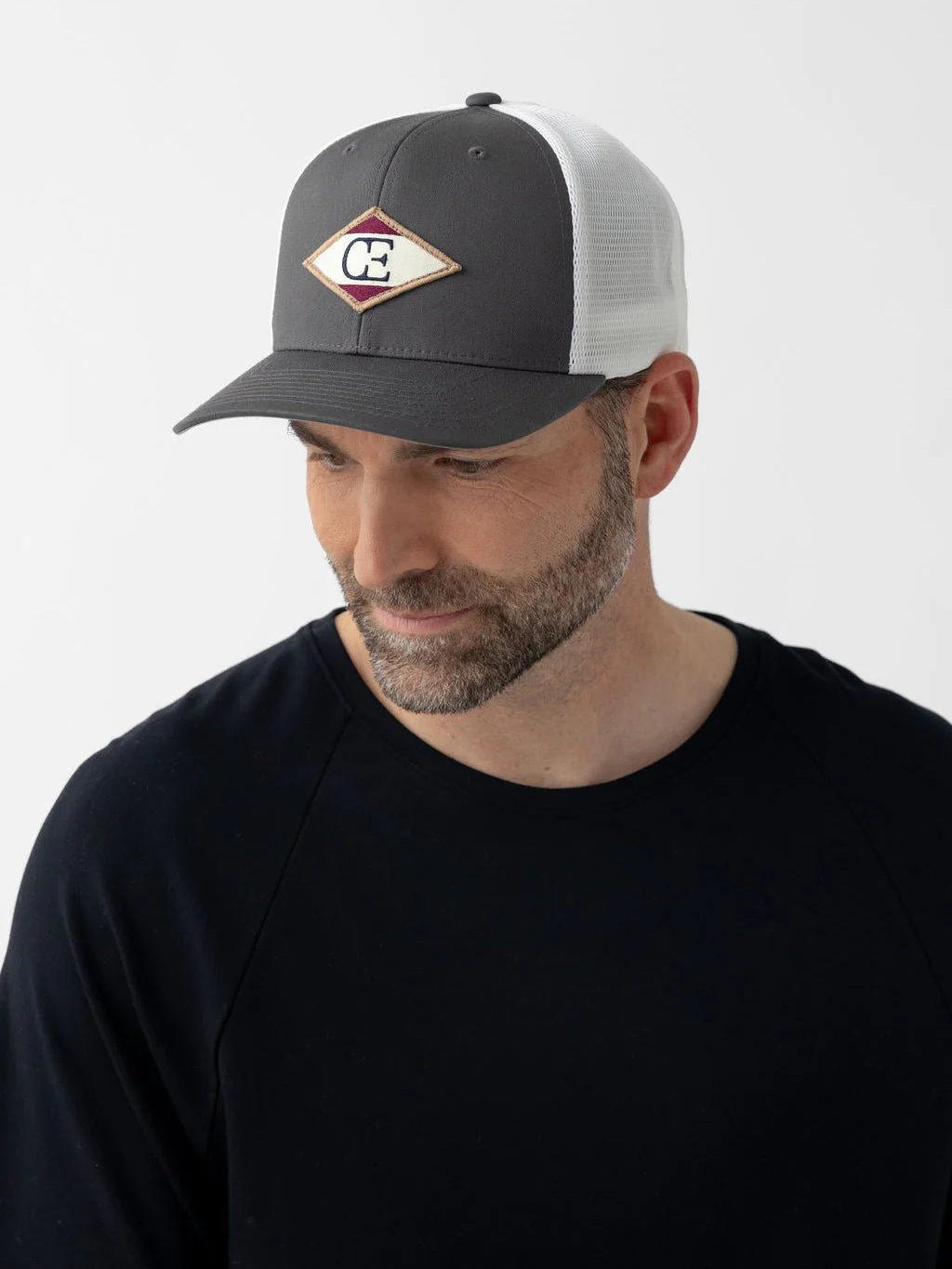 Diamond Mesh Trucker Hat - Image 9