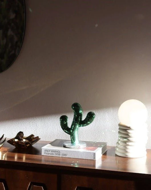 Disco Dancing Cactus, Whimsical Dopamine Decor, Quirky Decorative Object - Image 4