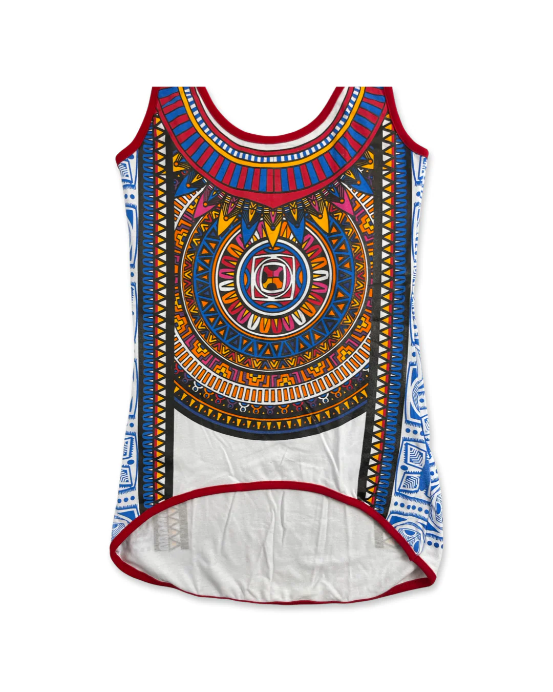 Disco Solar Women's Sleeveless Tank, White - Image 2