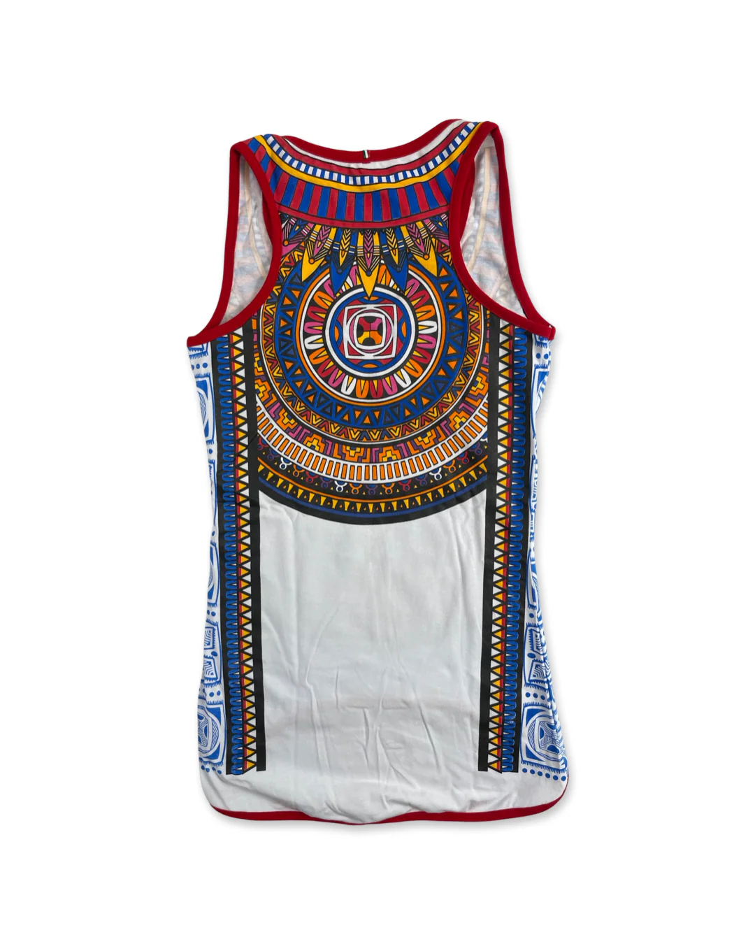 Disco Solar Women's Sleeveless Tank, White - Image 4
