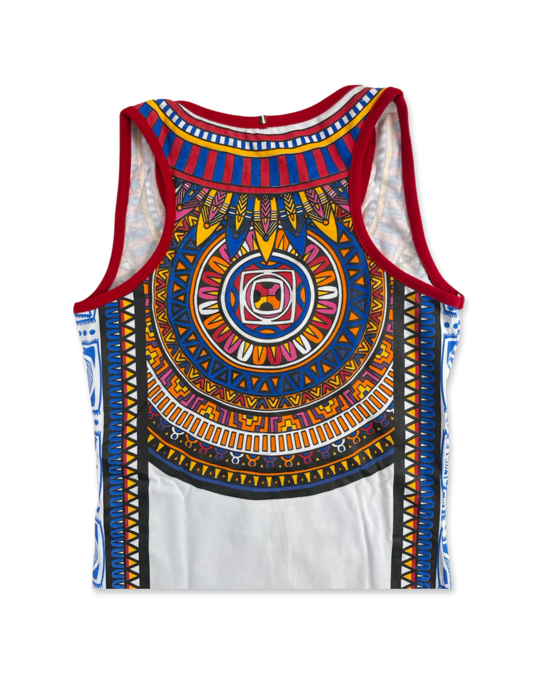 Disco Solar Women's Sleeveless Tank, White - Image 5