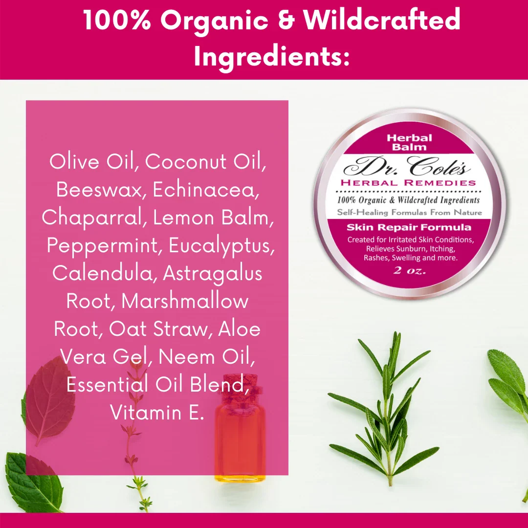 16 - Dr. Cole's Organic Skin Repair Herbal Balm - Image 11