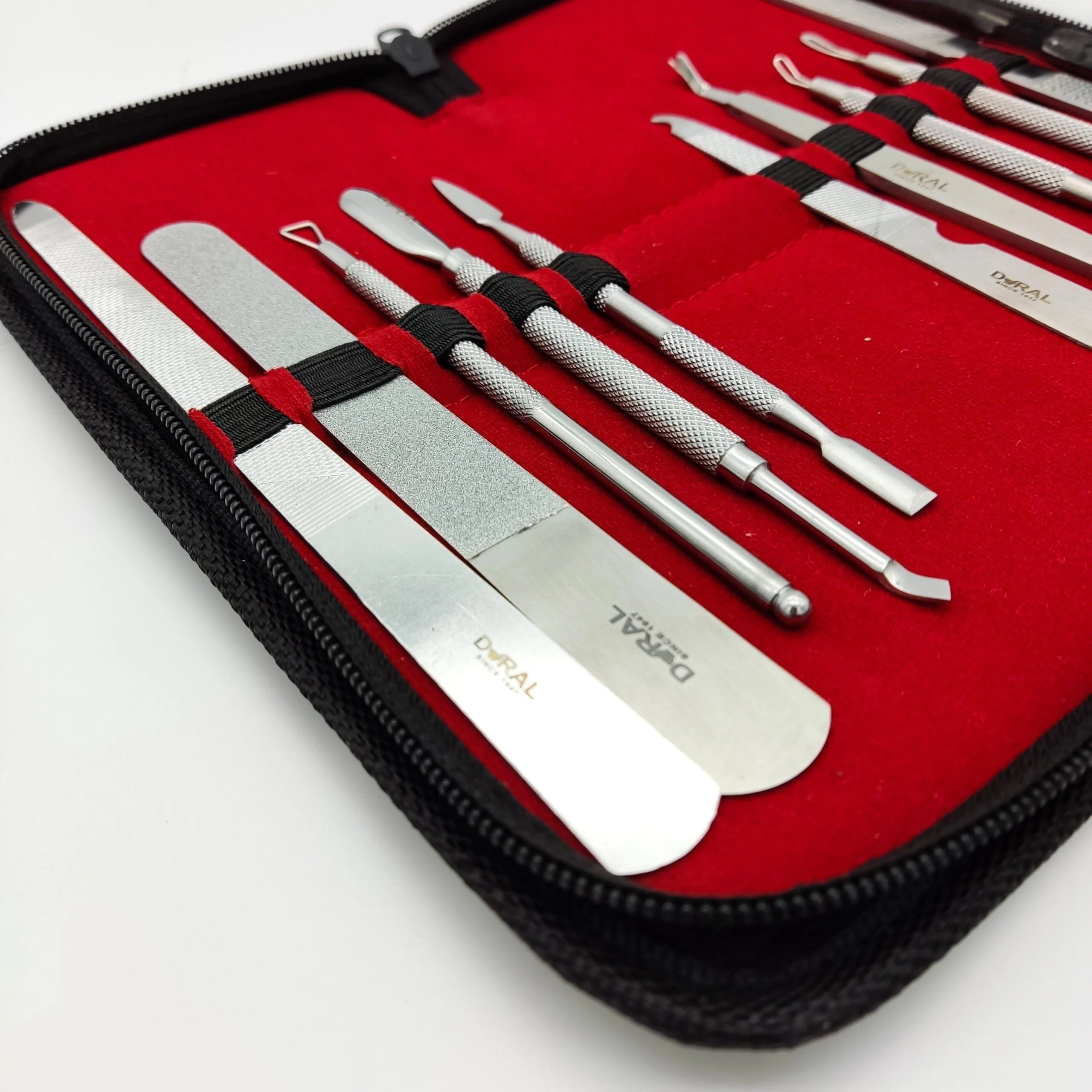 Dural Manicure/ Pedicure/Facial Complete Kit with Leather Case Stainless Steel (Grade A+) - Image 3