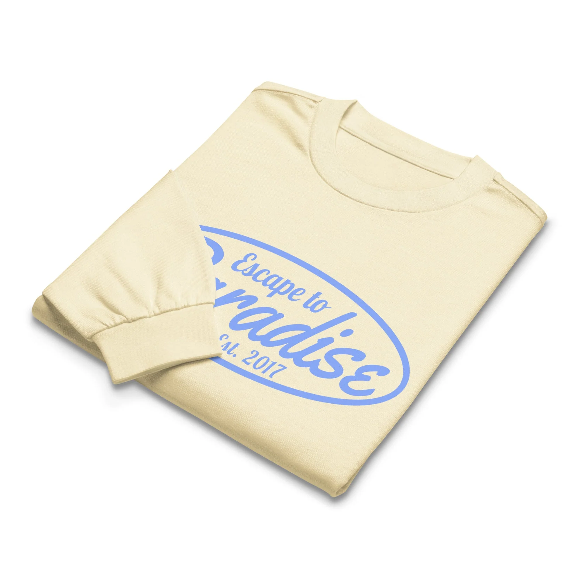 Escape to Paradise Premium heavyweight long sleeve shirt - Image 6